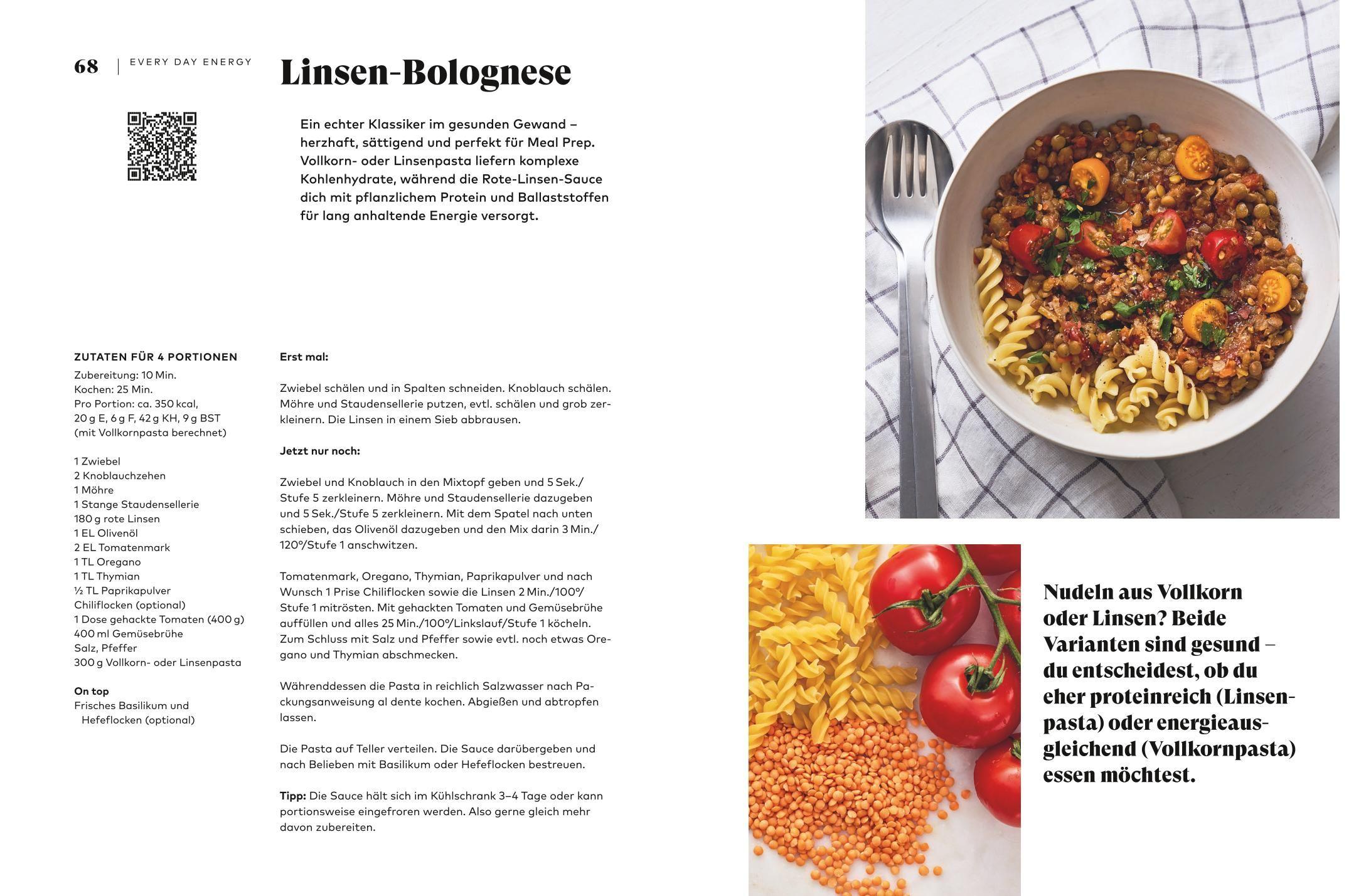 Beispielinhalt (Bild) The Healthy Mix Kitchen