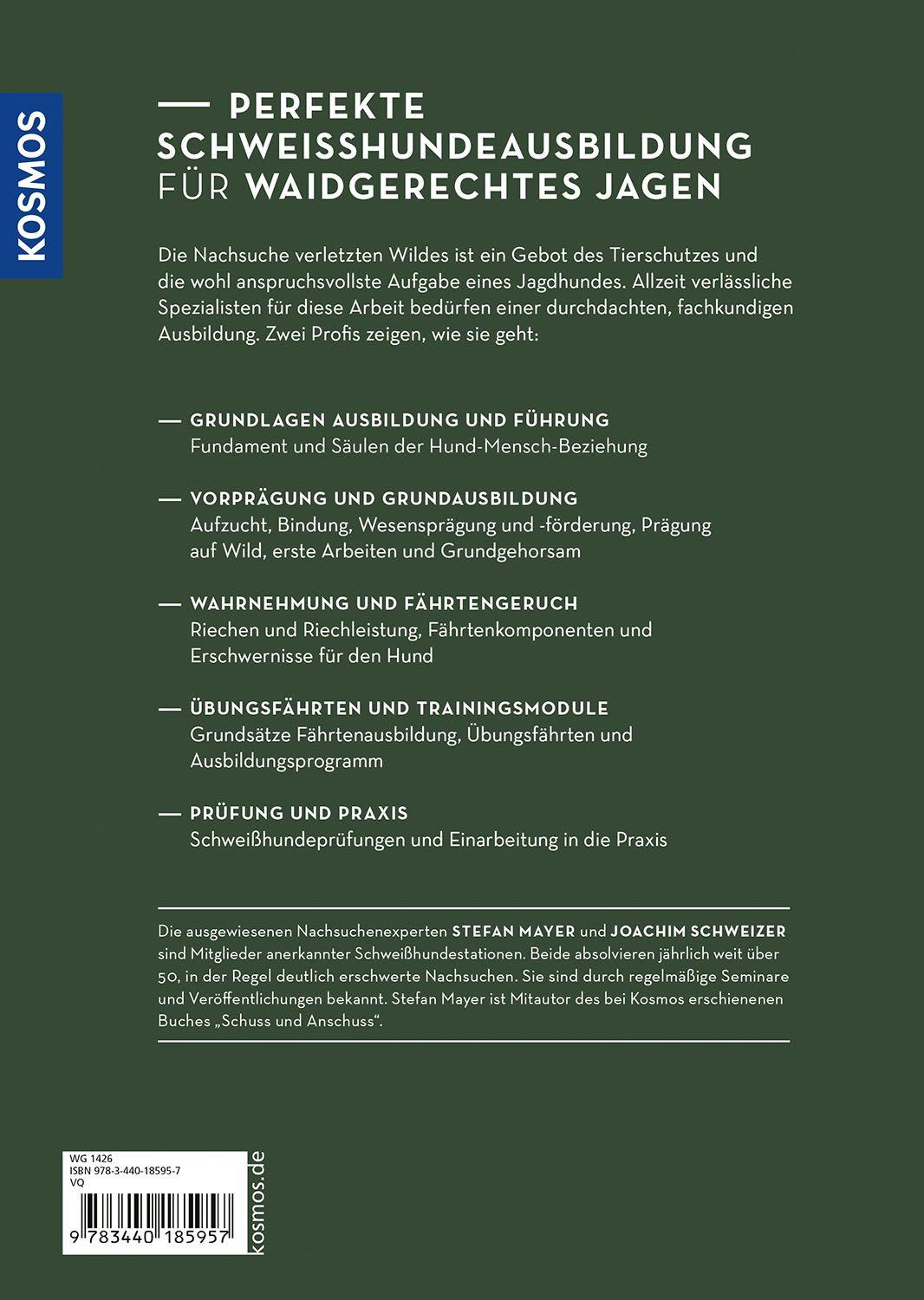 Beispielinhalt (Bild) Ausbildung und Fährte