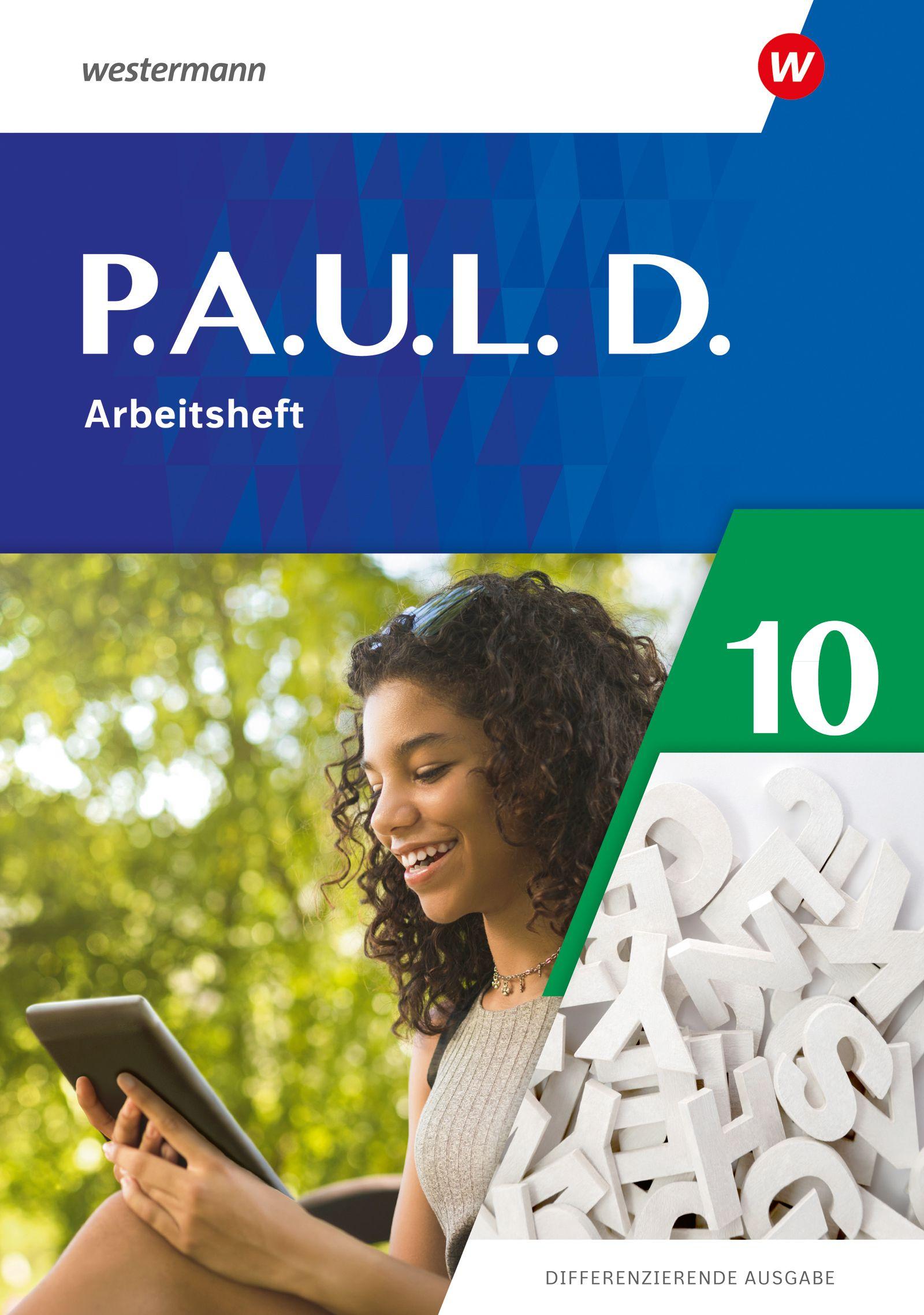 Vorderes Coverbild P.A.U.L. D. (Paul) 10. Arbeitsheft. Differenzierende Ausgabe