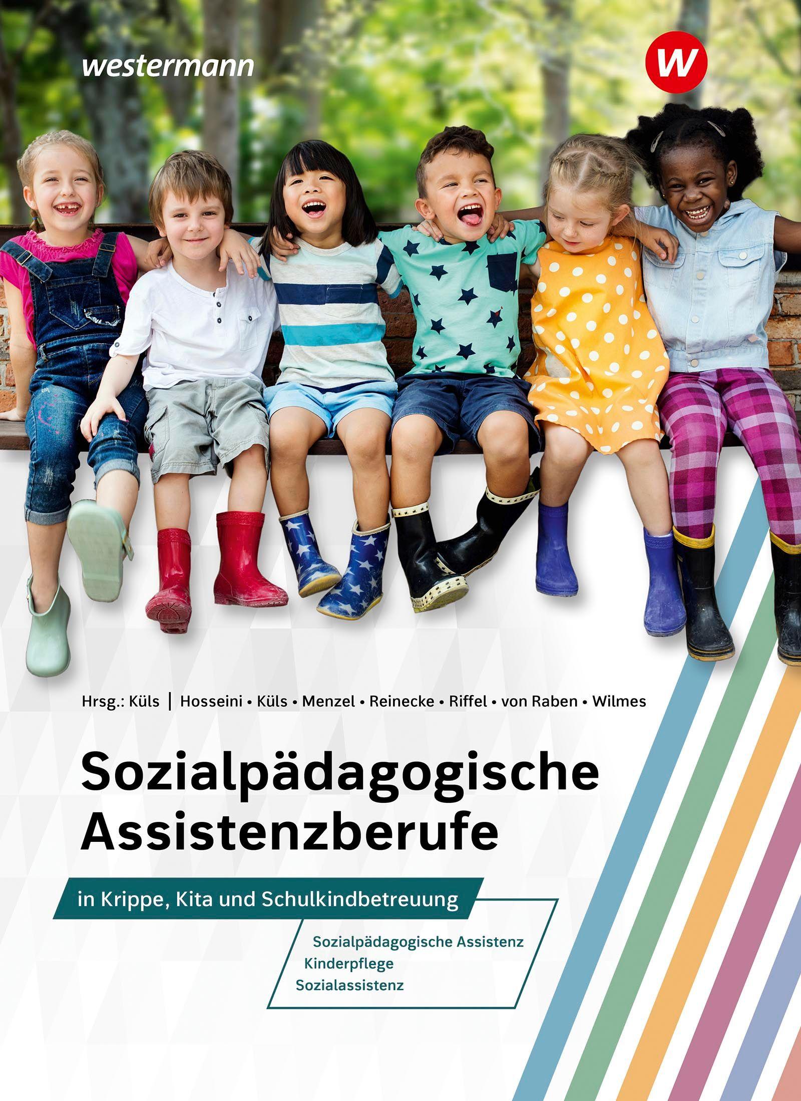 Vorderes Coverbild Sozialpädagogische Assistenzberufe in Krippe, Kita und Schulkindbetreuung