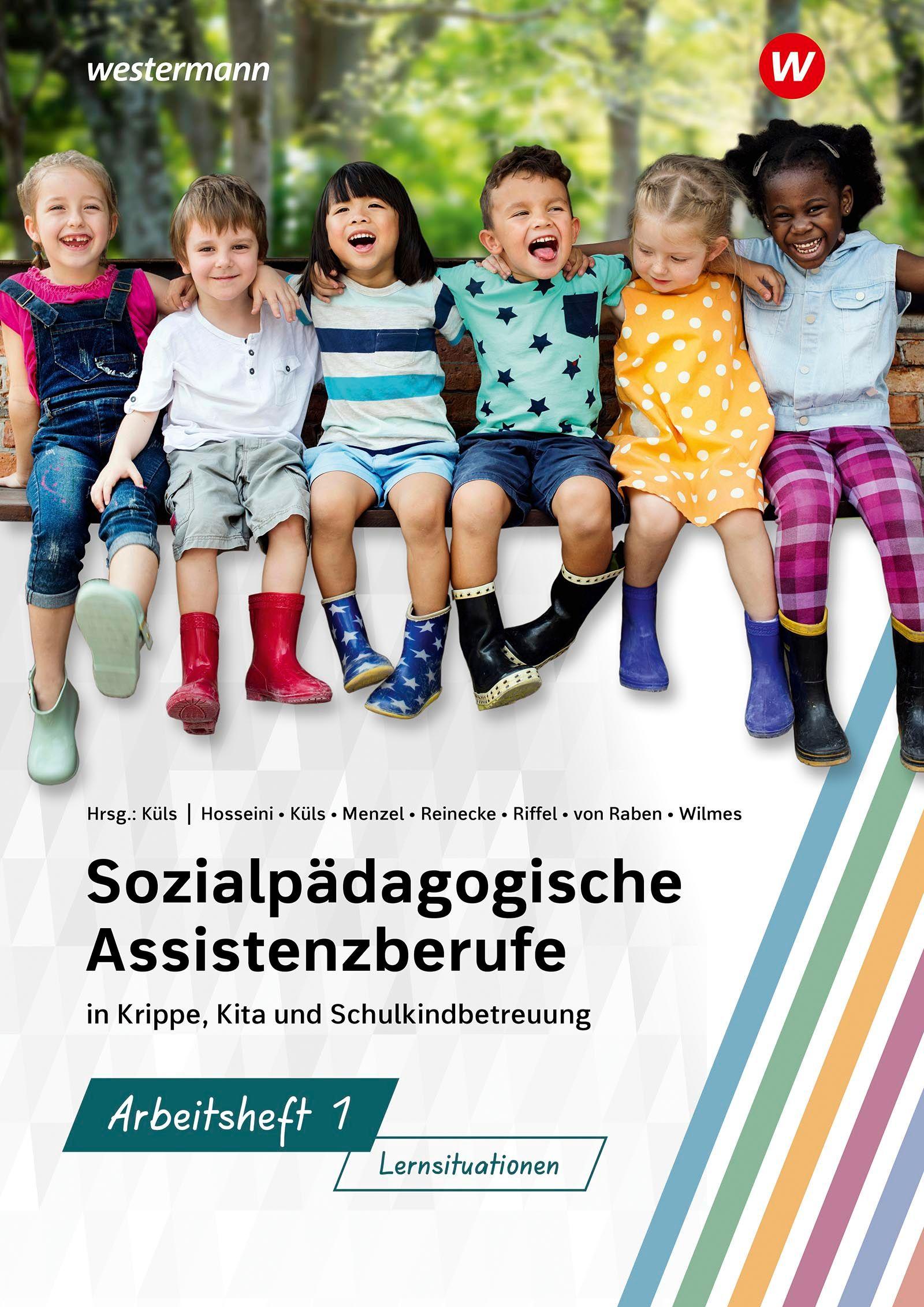 Vorderes Coverbild Sozialpädagogische Assistenzberufe in Krippe, Kita und Schulkindbetreuung