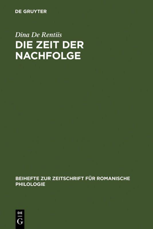 Vorderes Coverbild Die Zeit der Nachfolge