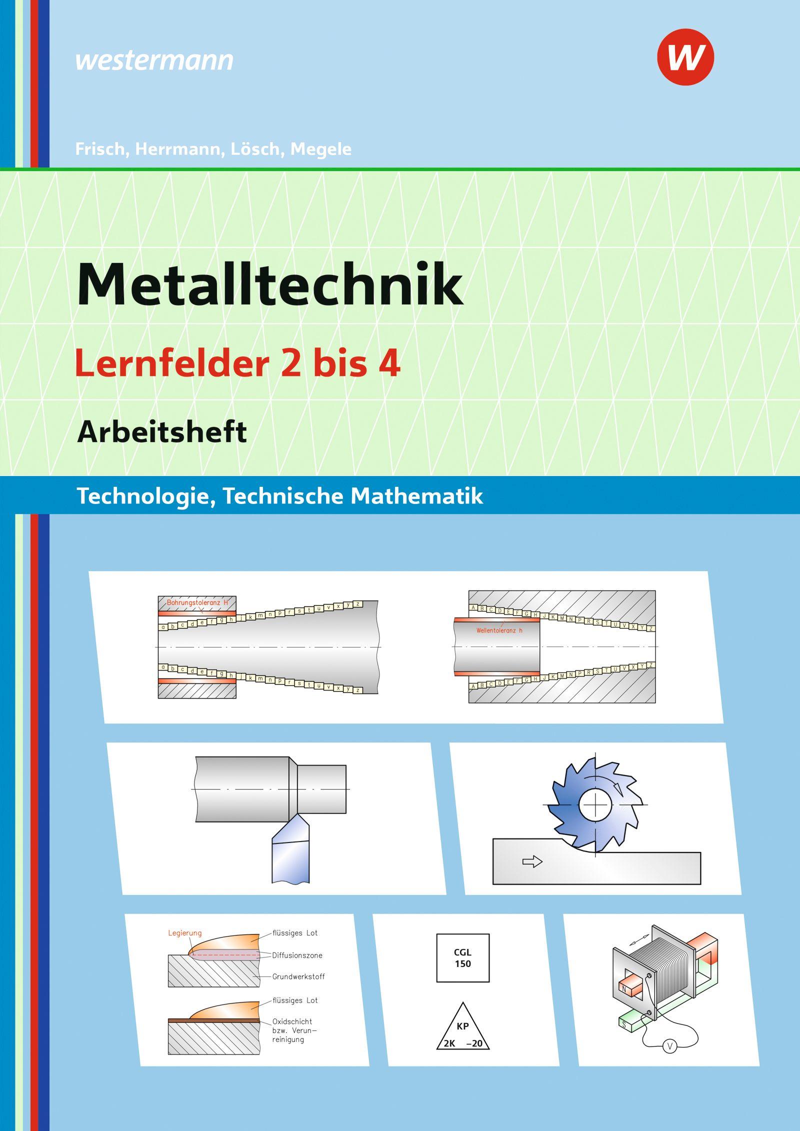 Vorderes Coverbild Metalltechnik Technologie, Technische Mathematik