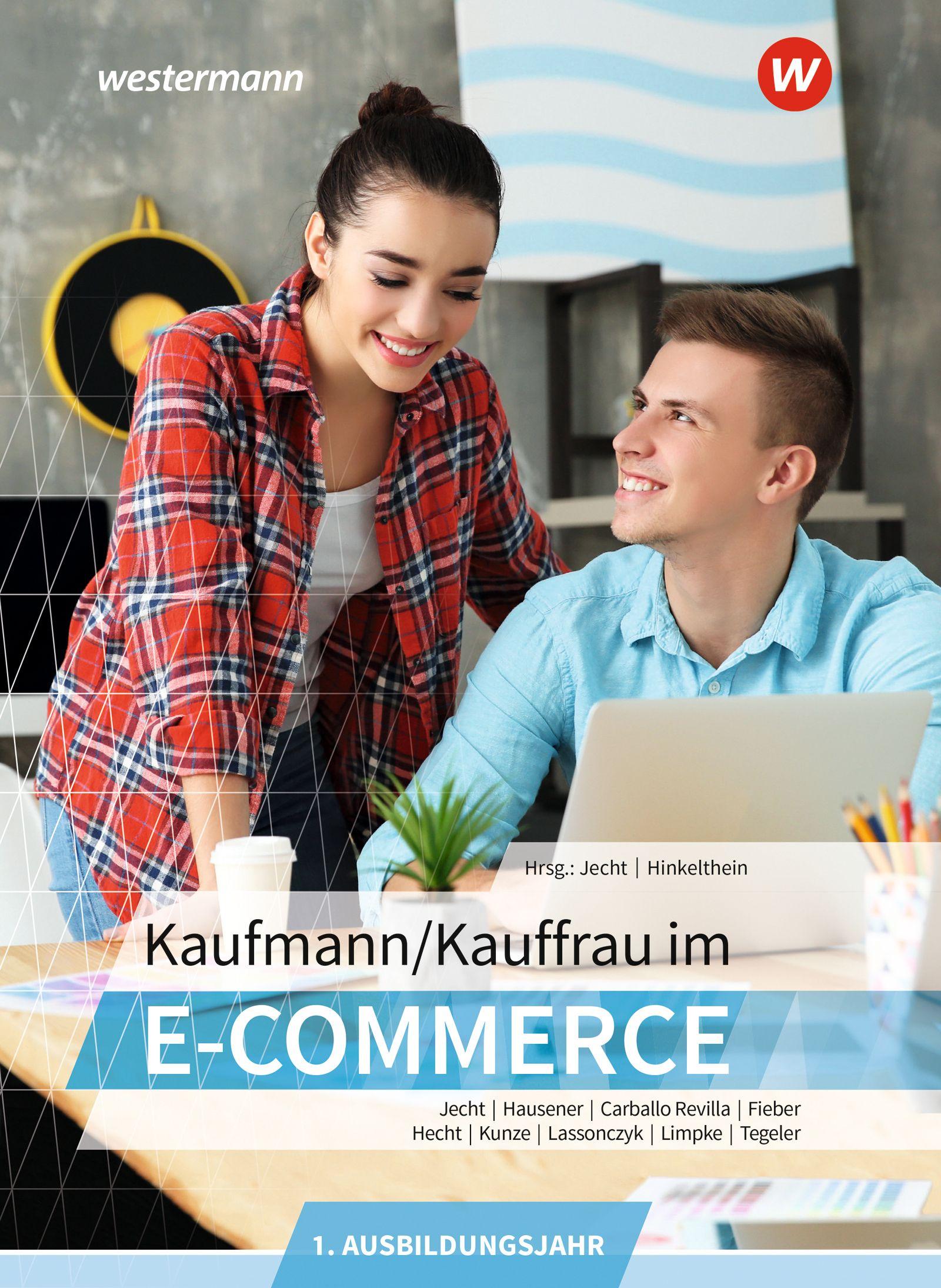 Vorderes Coverbild Kaufmann/Kauffrau im E-Commerce. 1. Ausbildungsjahr Schulbuch