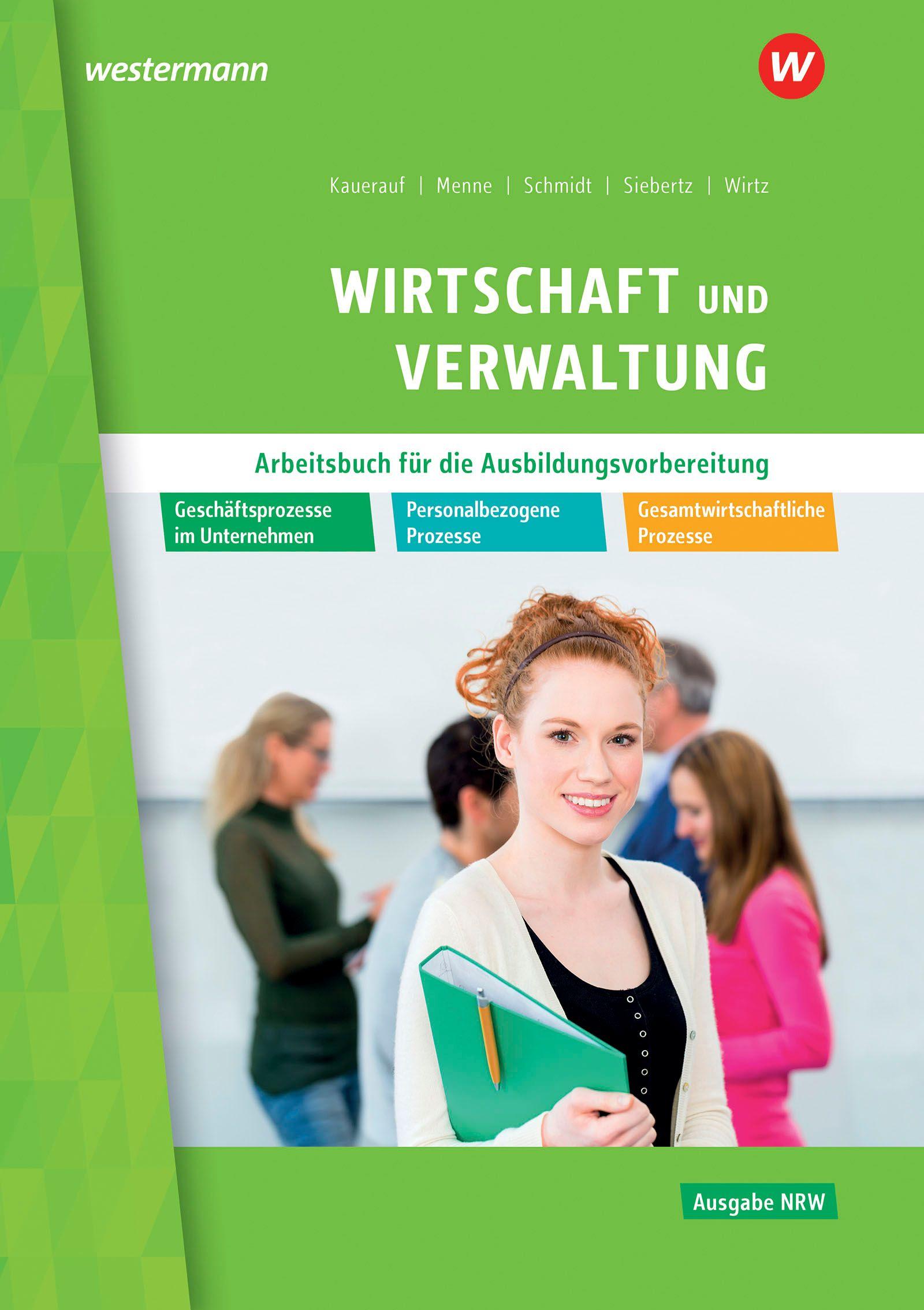 Vorderes Coverbild Wirtschaft und Verwaltung für die Ausbildungsvorbereitung in Nordrhein-Westfalen