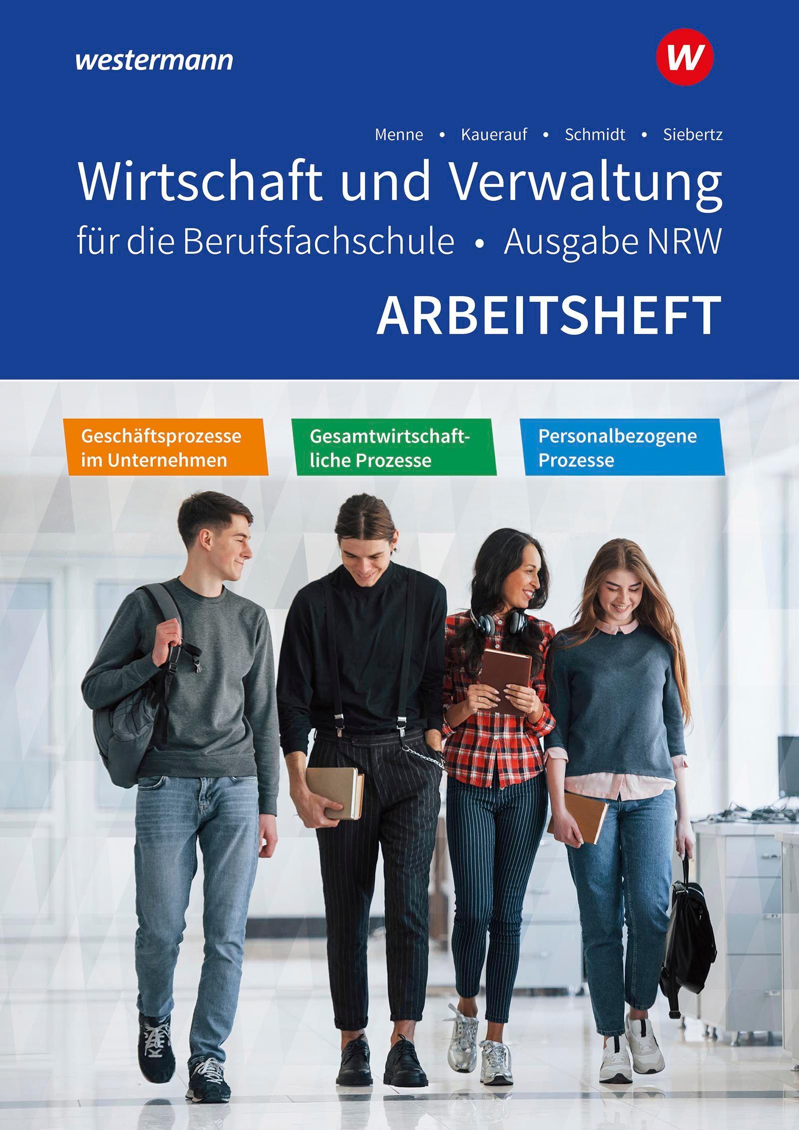 Vorderes Coverbild Wirtschaft und Verwaltung für die Berufsfachschule NRW