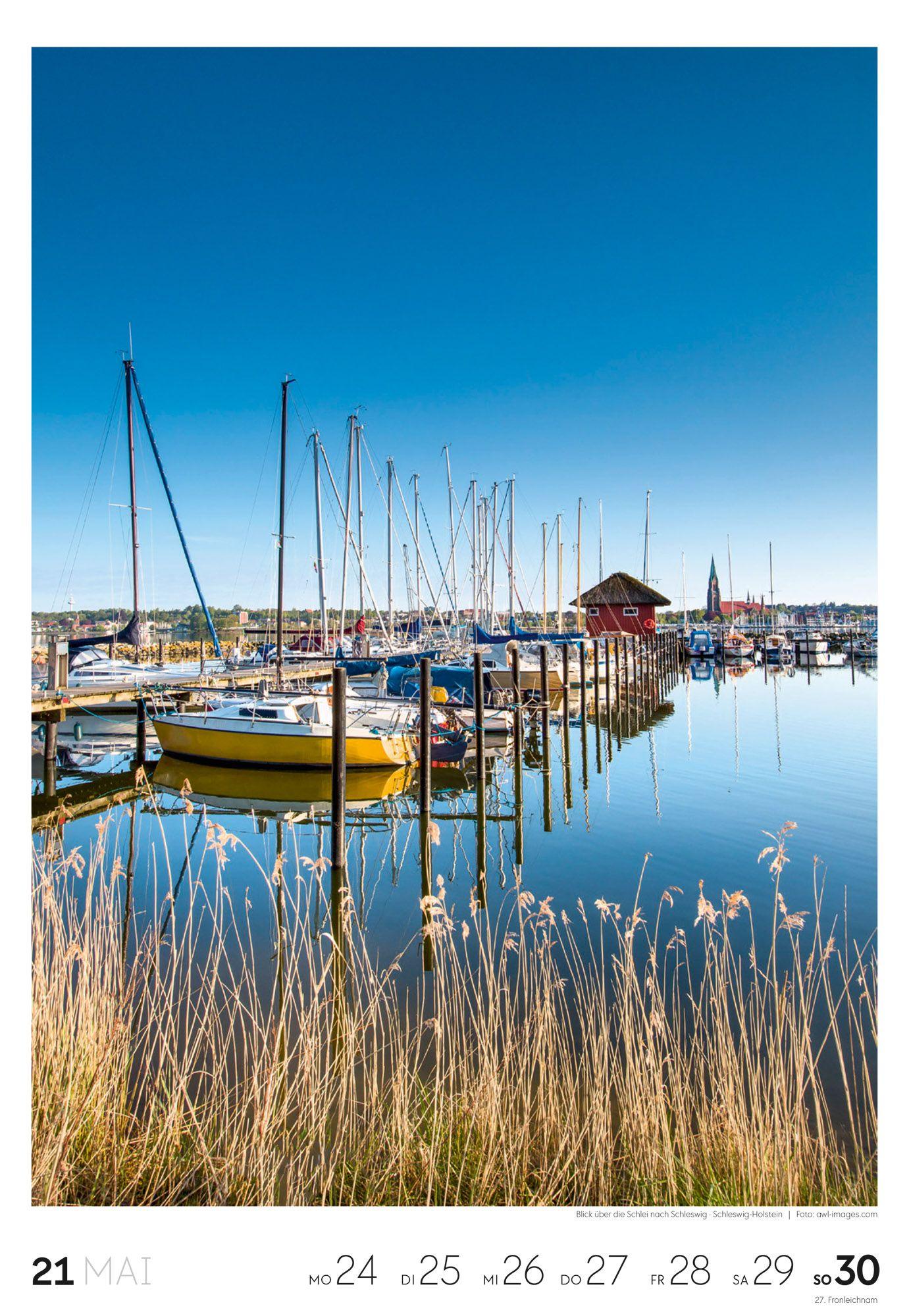 Beispielinhalt (Bild) Küste Wochenkalender 2027