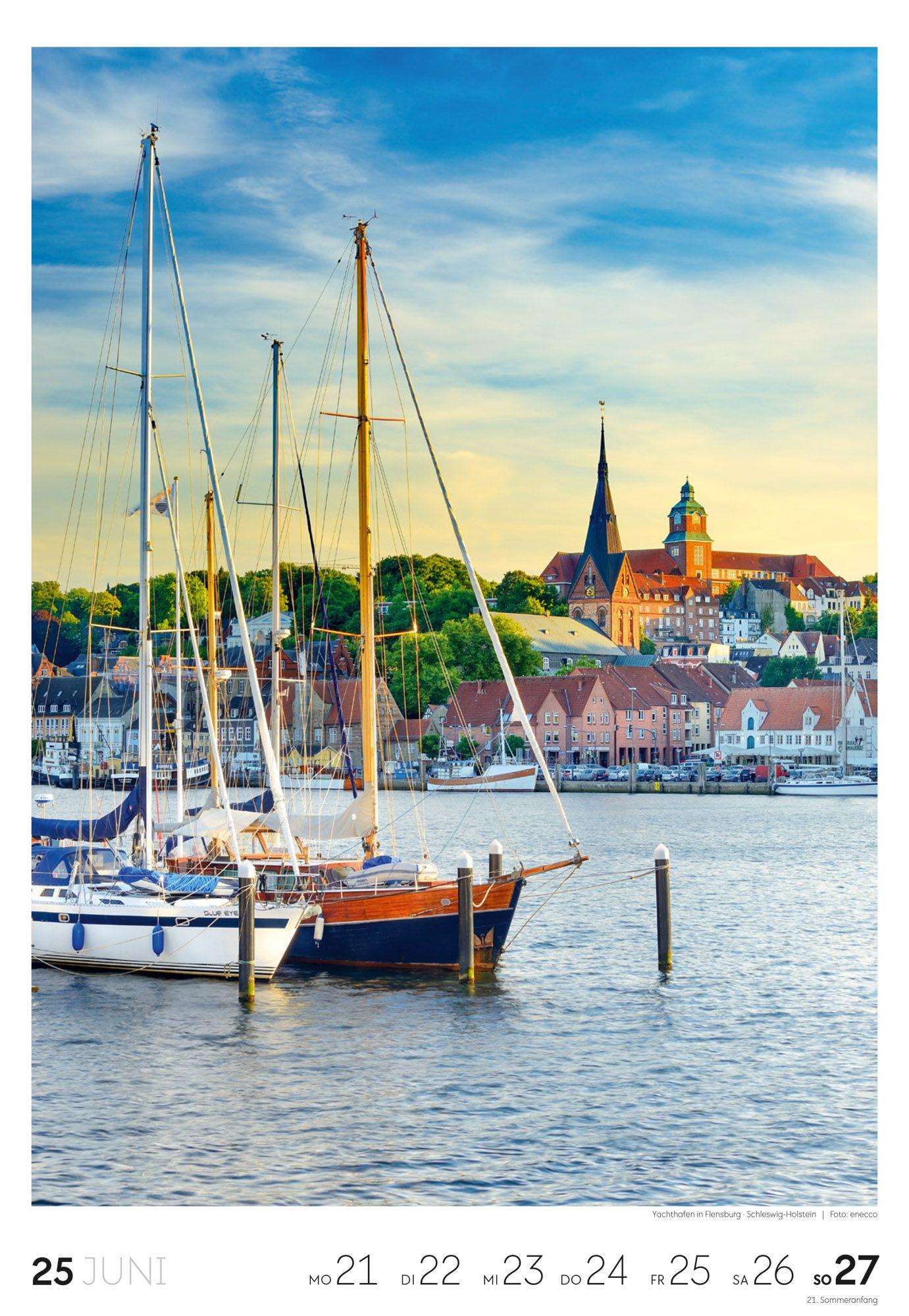 Beispielinhalt (Bild) Küste Wochenkalender 2027