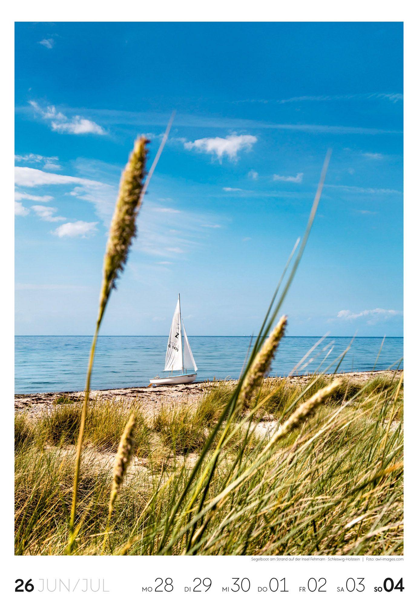 Beispielinhalt (Bild) Küste Wochenkalender 2027