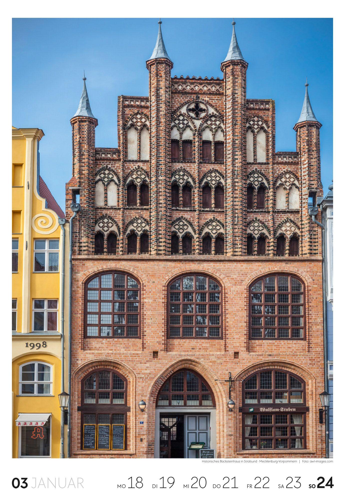 Beispielinhalt (Bild) Küste Wochenkalender 2027