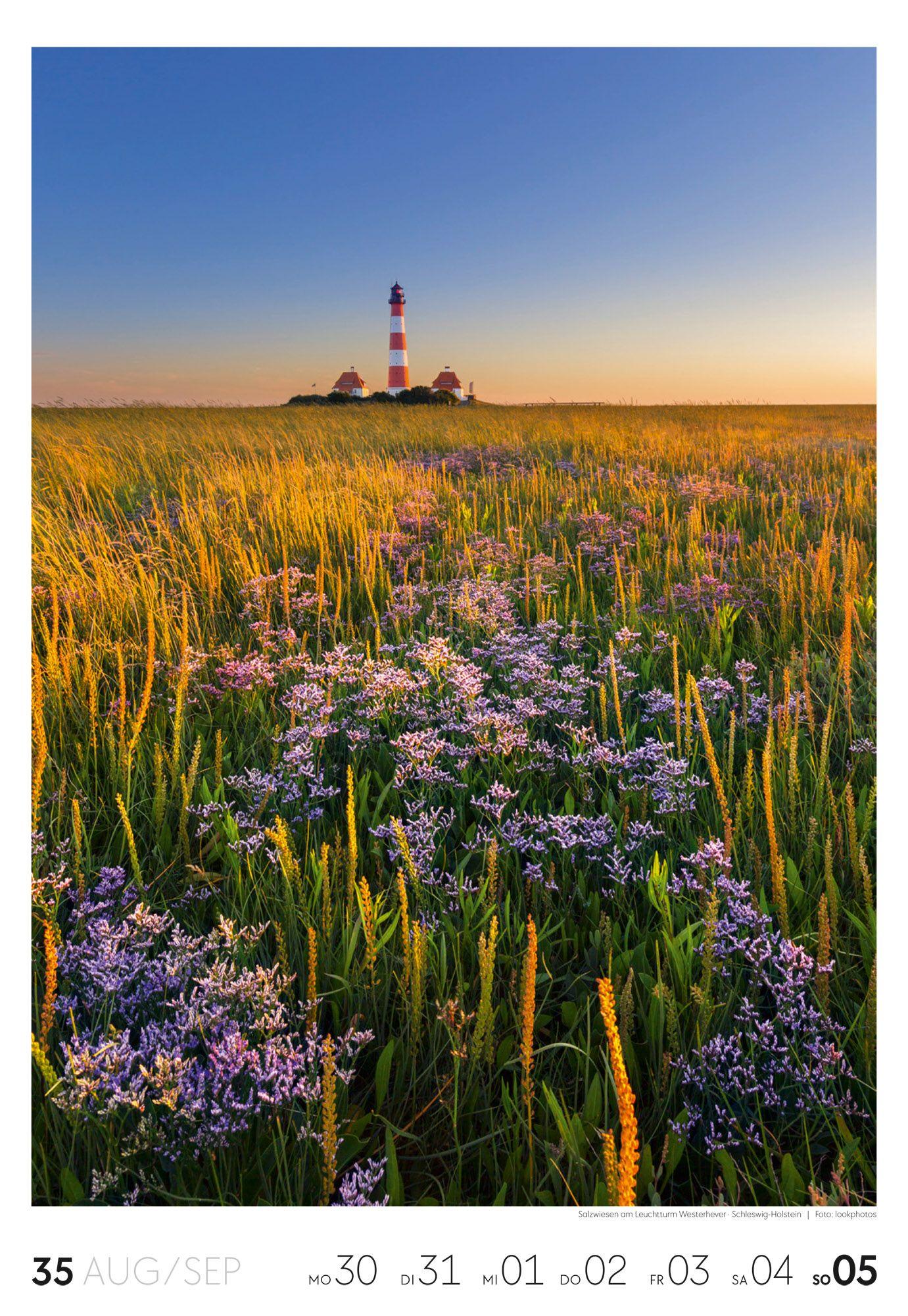 Beispielinhalt (Bild) Küste Wochenkalender 2027