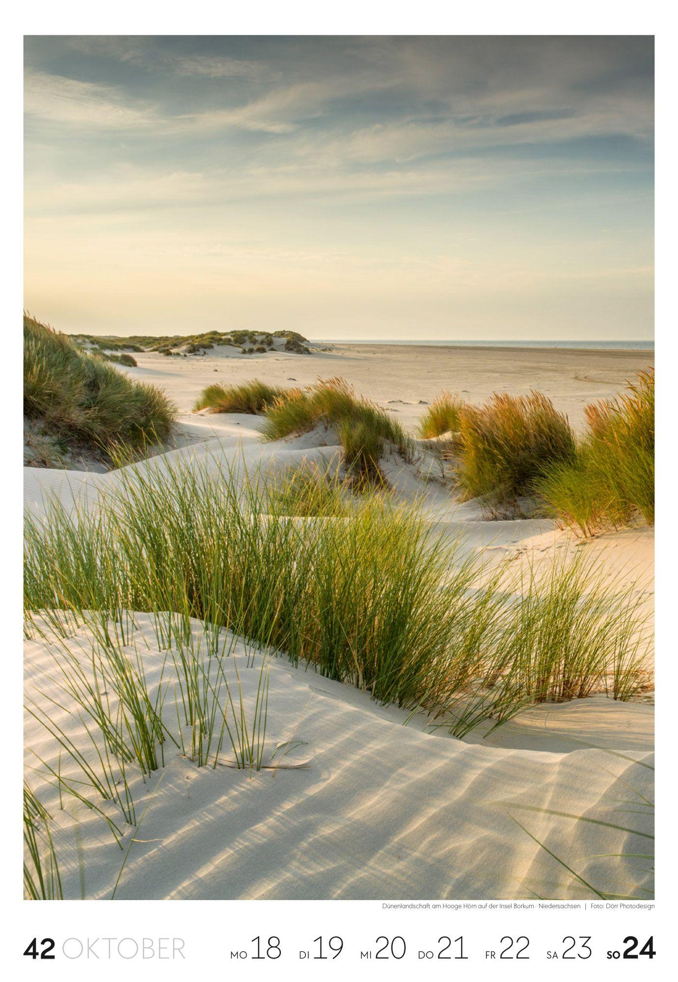 Beispielinhalt (Bild) Küste Wochenkalender 2027