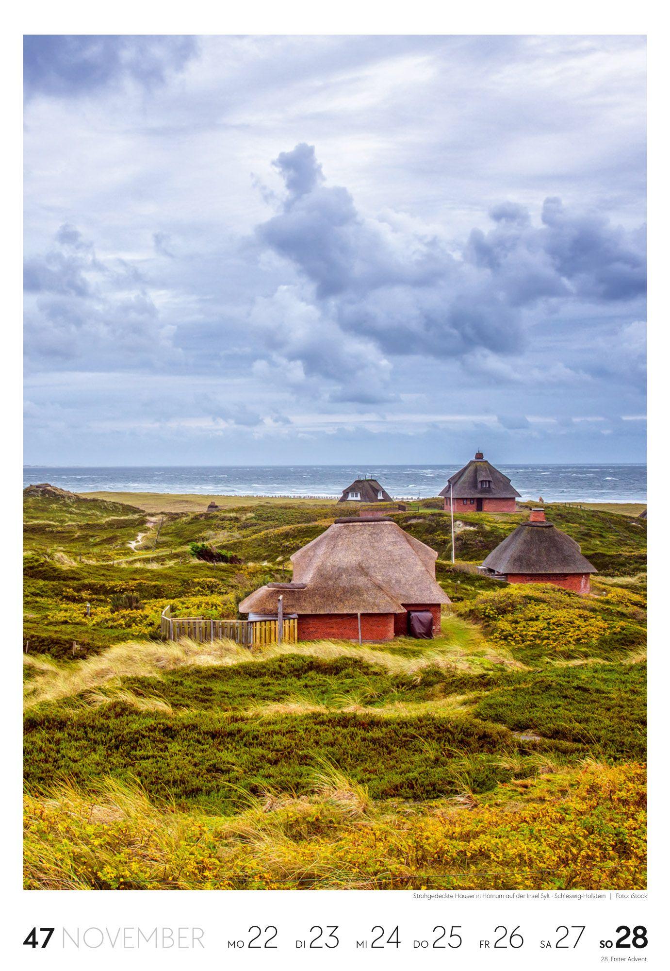 Beispielinhalt (Bild) Küste Wochenkalender 2027