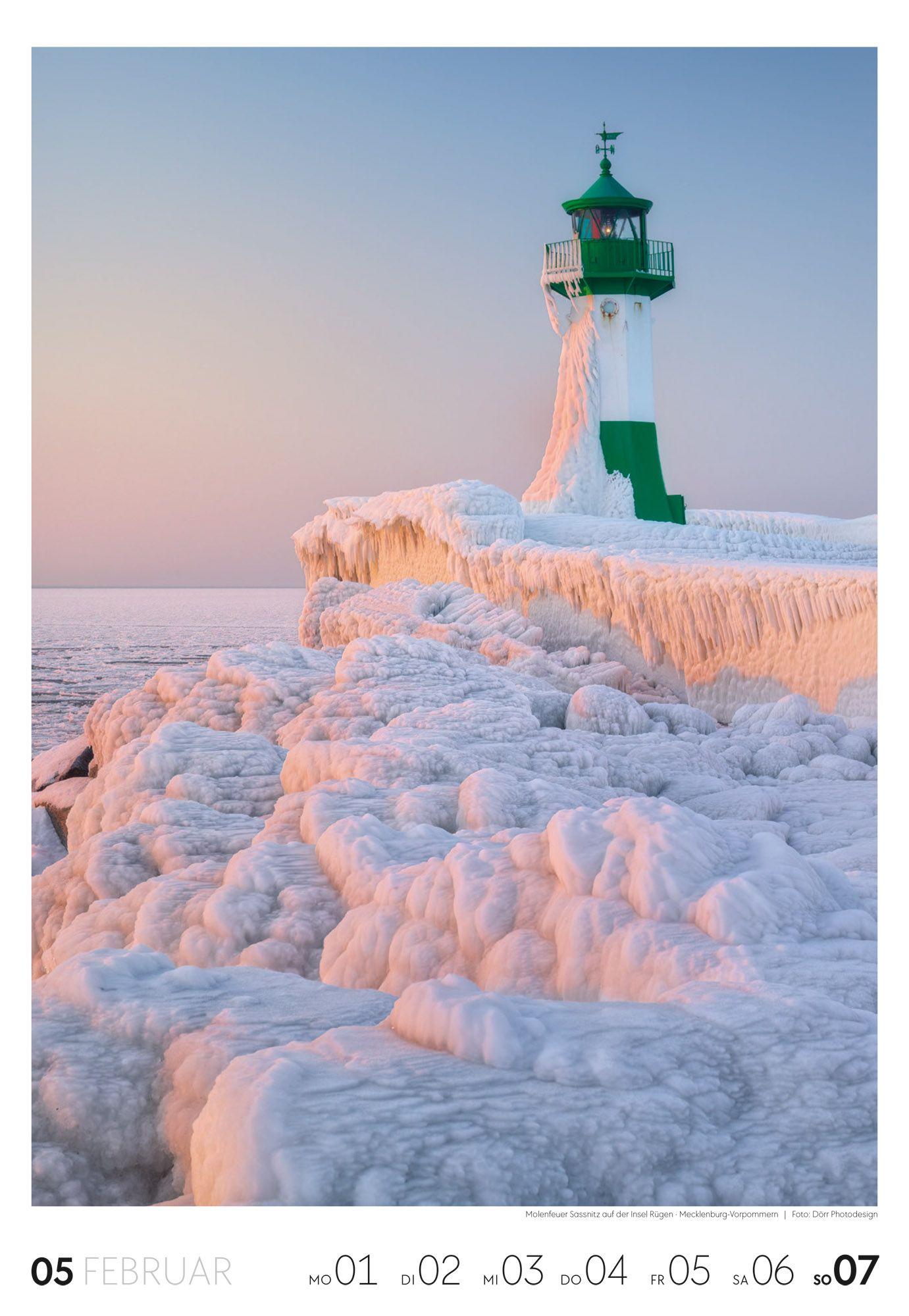 Beispielinhalt (Bild) Küste Wochenkalender 2027