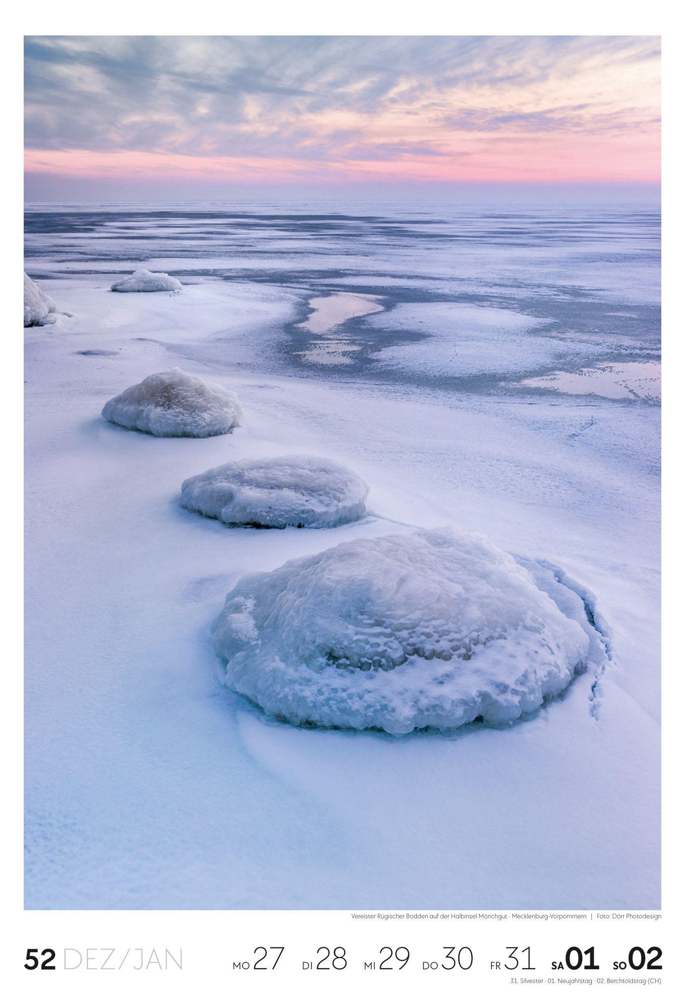 Beispielinhalt (Bild) Küste Wochenkalender 2027