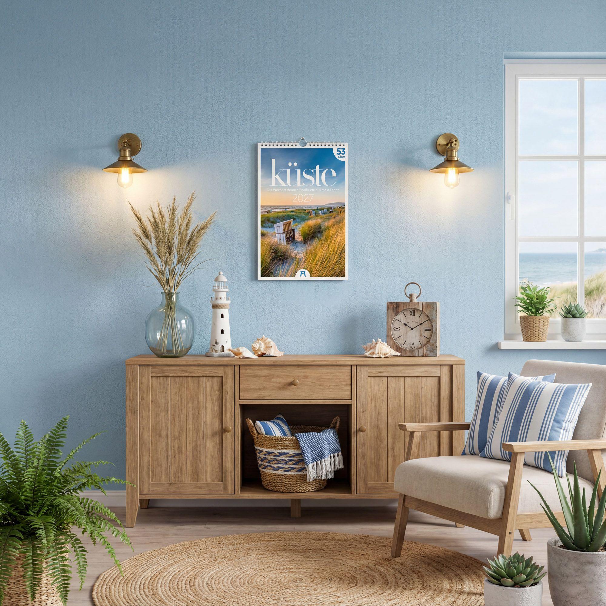 Beispielinhalt (Bild) Küste Wochenkalender 2027