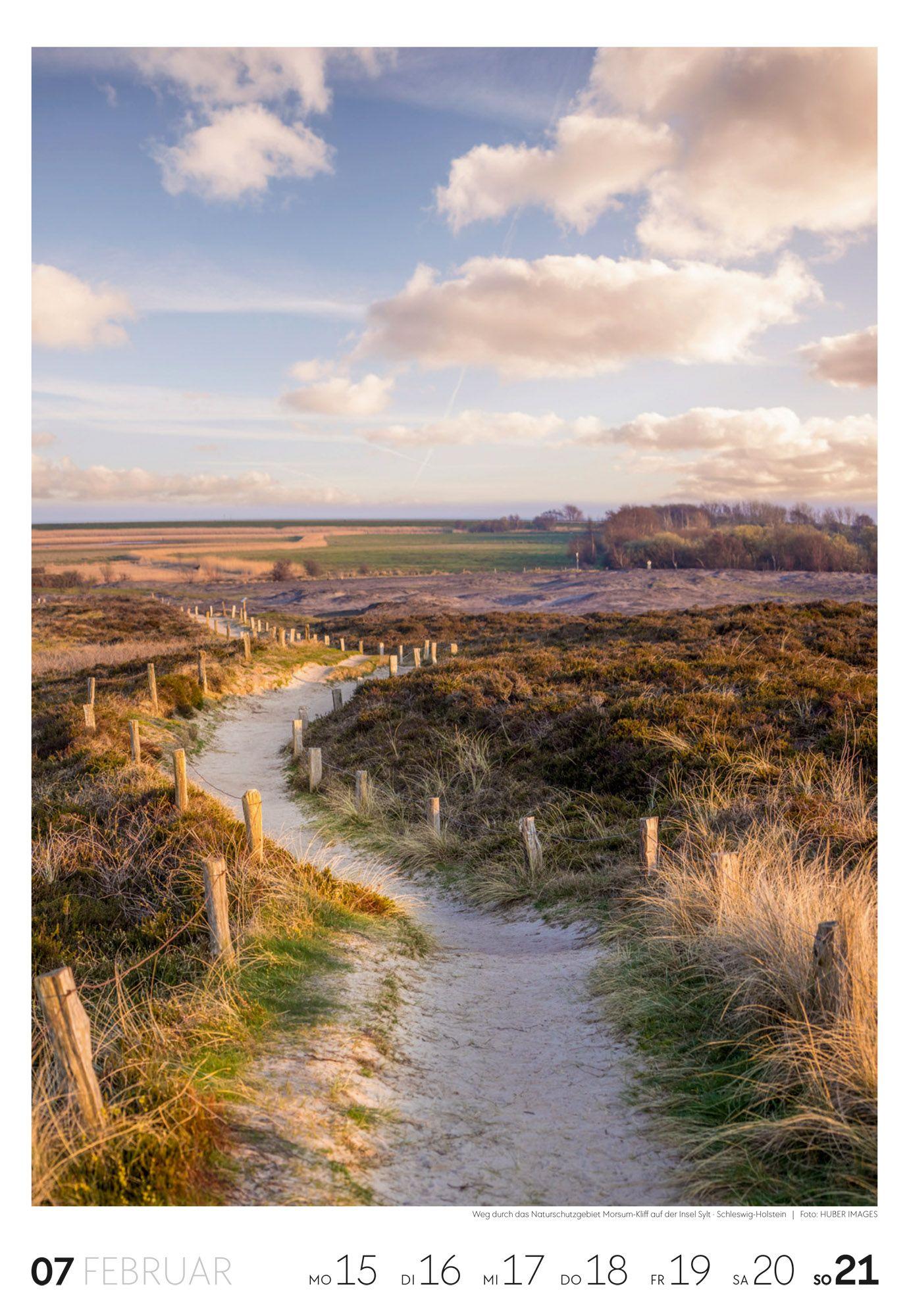 Beispielinhalt (Bild) Küste Wochenkalender 2027