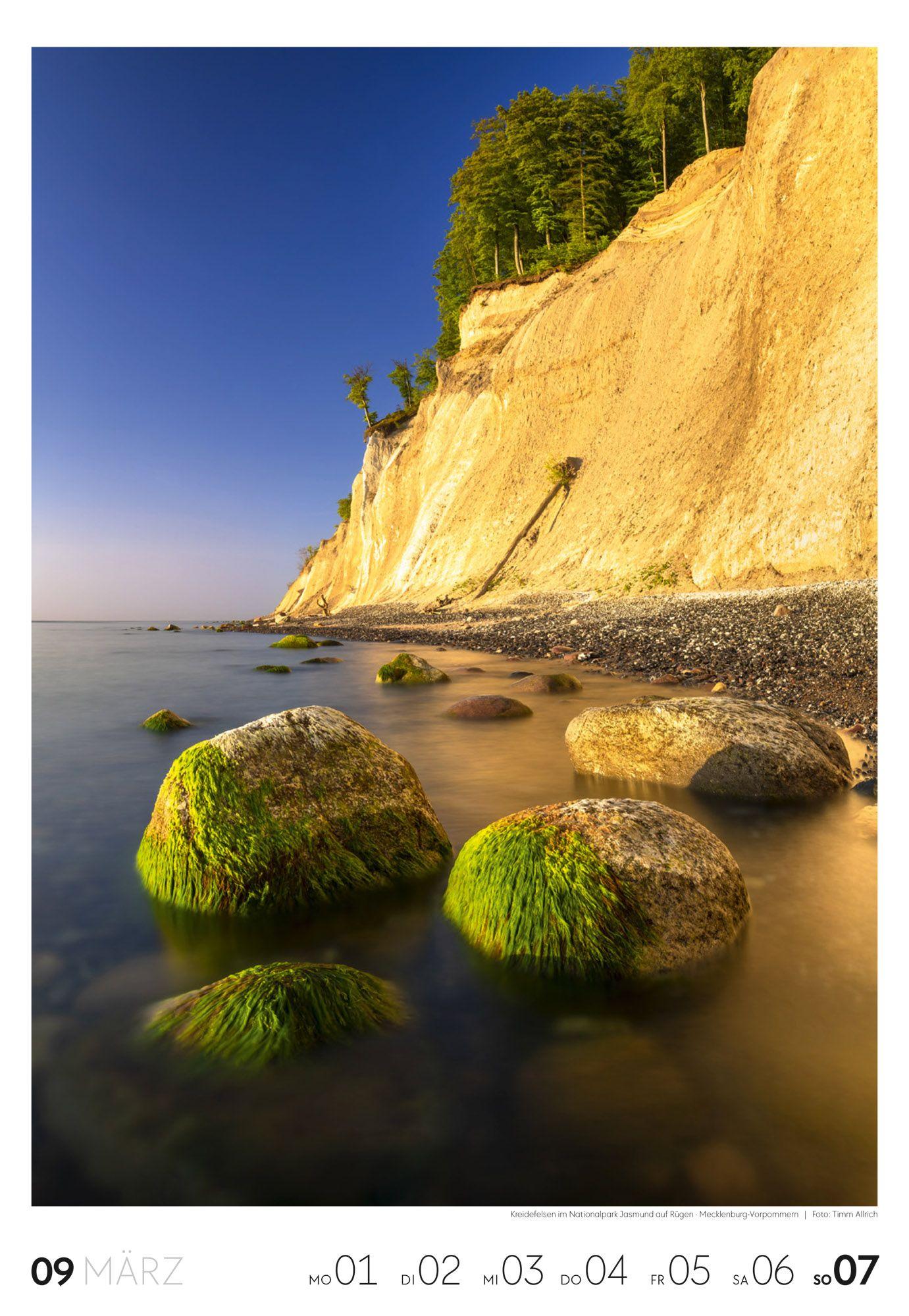 Beispielinhalt (Bild) Küste Wochenkalender 2027