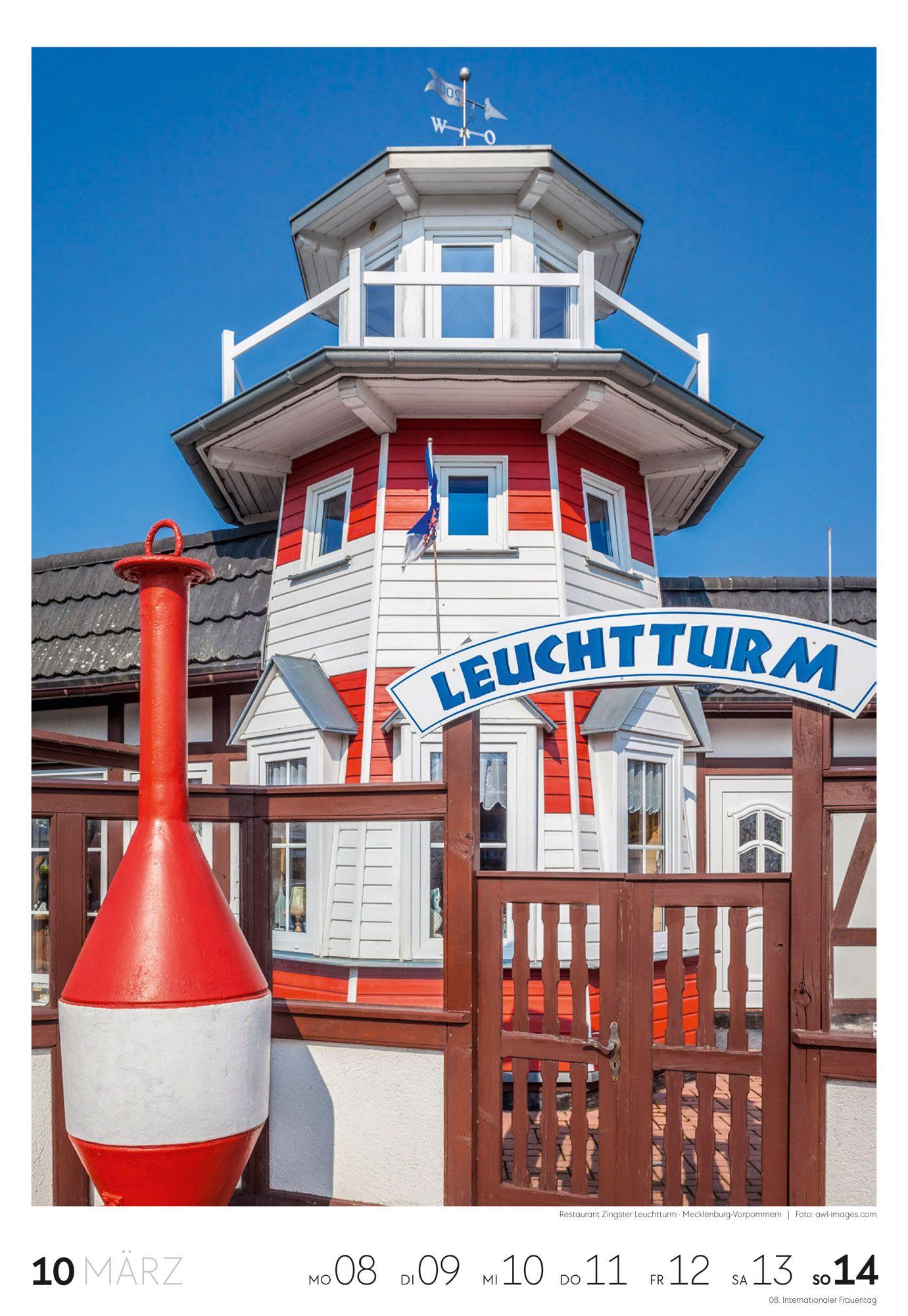 Beispielinhalt (Bild) Küste Wochenkalender 2027