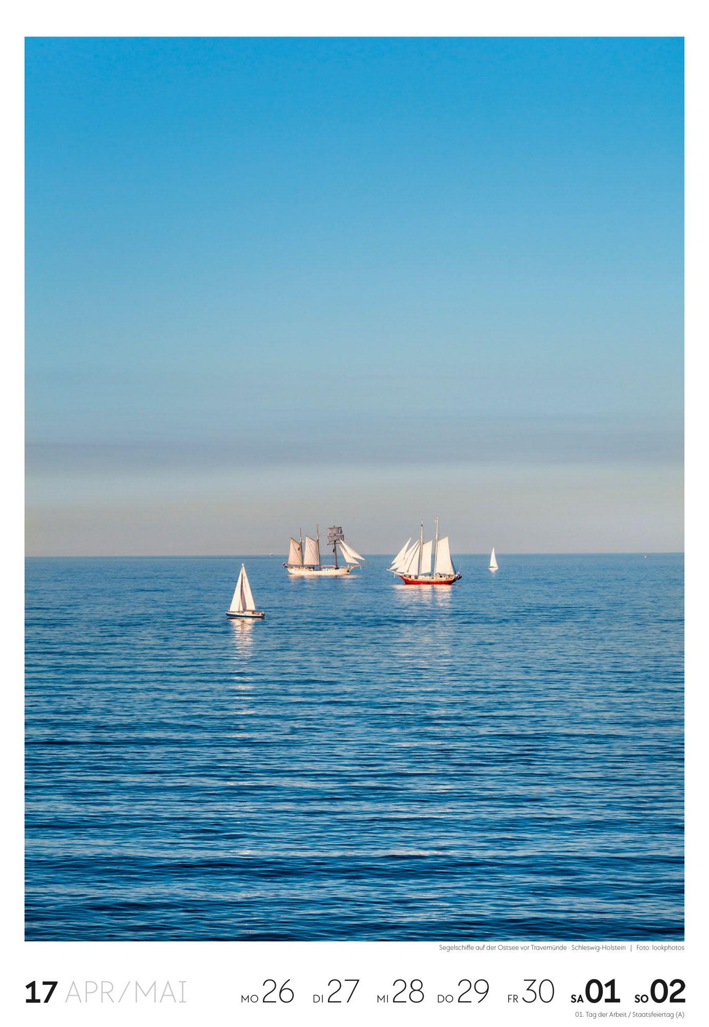 Beispielinhalt (Bild) Küste Wochenkalender 2027