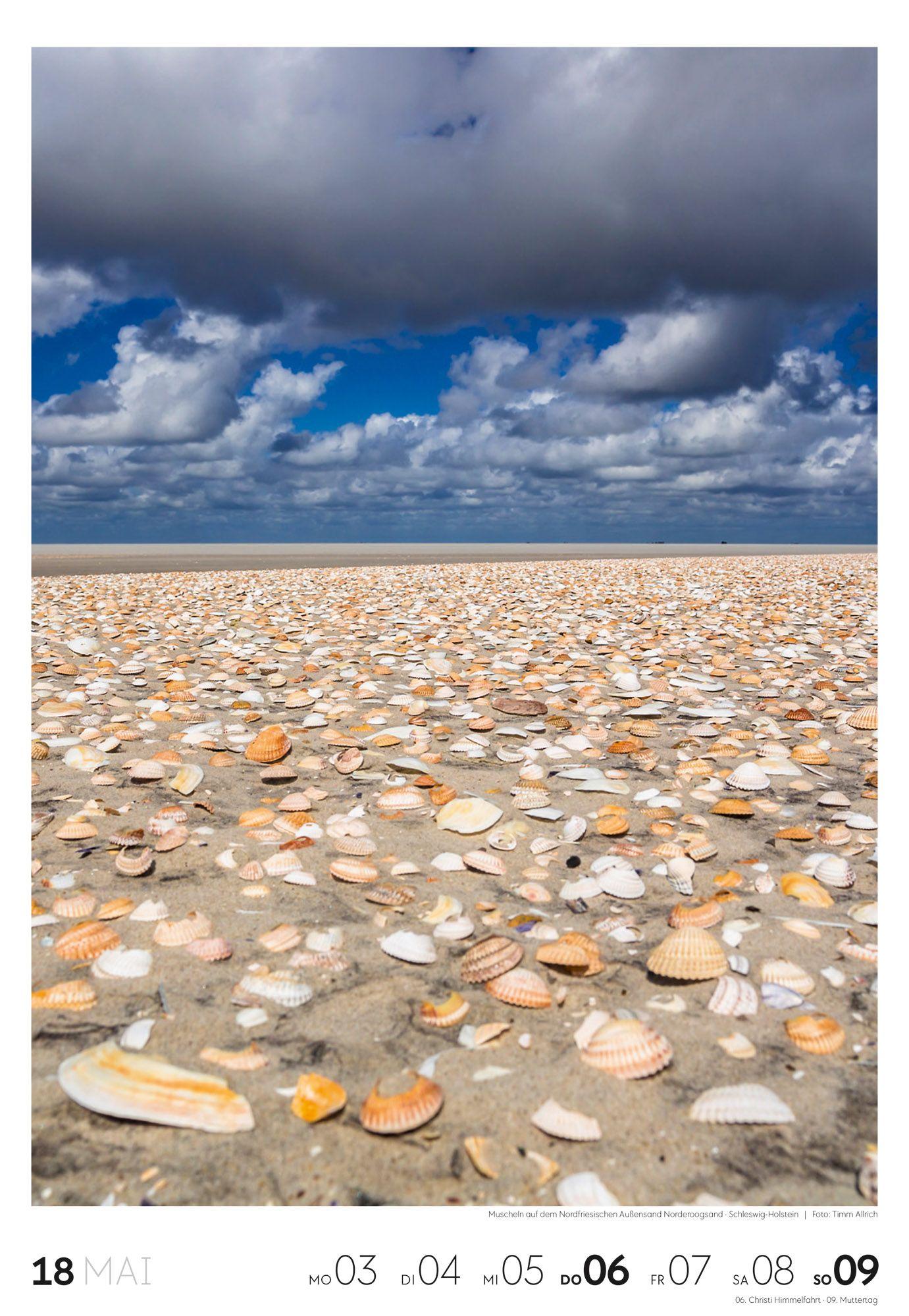 Beispielinhalt (Bild) Küste Wochenkalender 2027