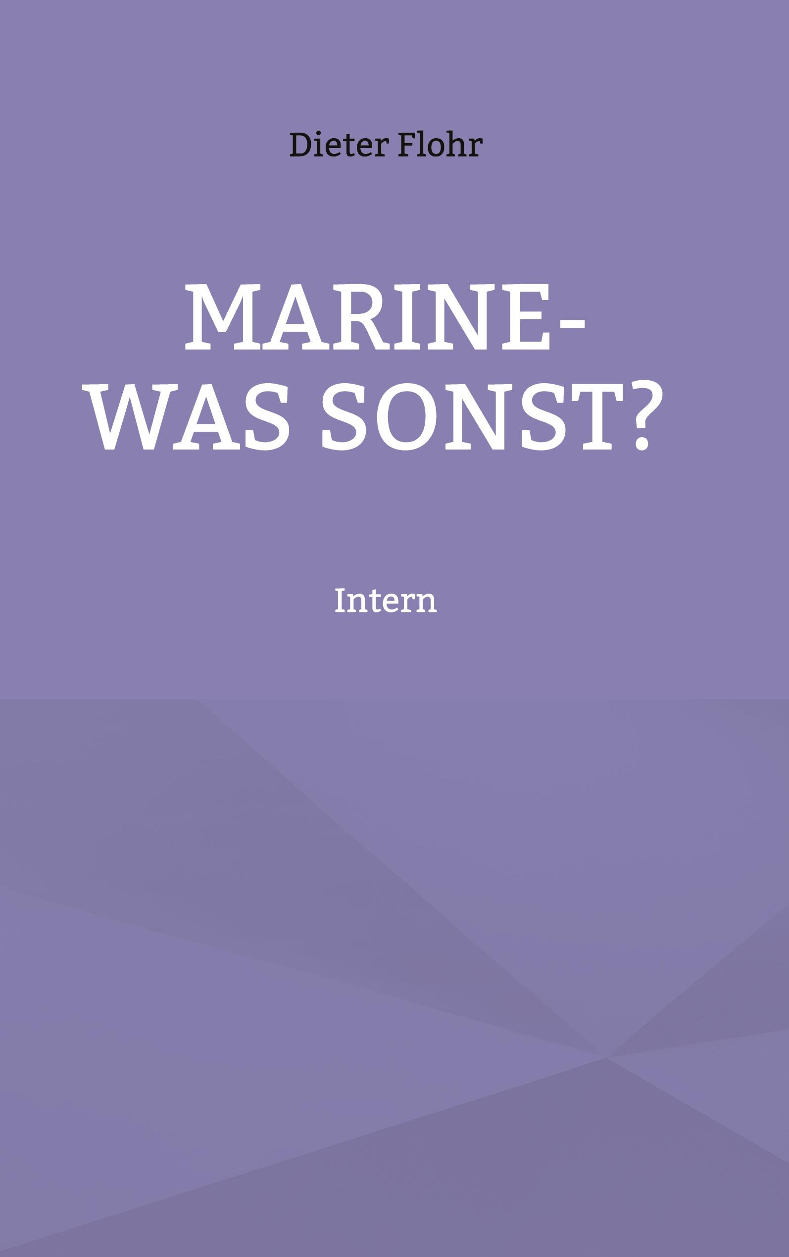 Vorderes Coverbild Marine-was sonst?