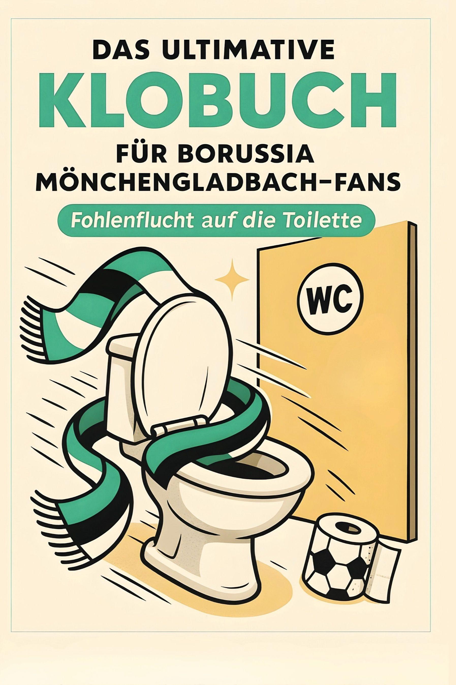 Vorderes Coverbild Das ultimative Klobuch für Borussia Mönchengladbach-Fans