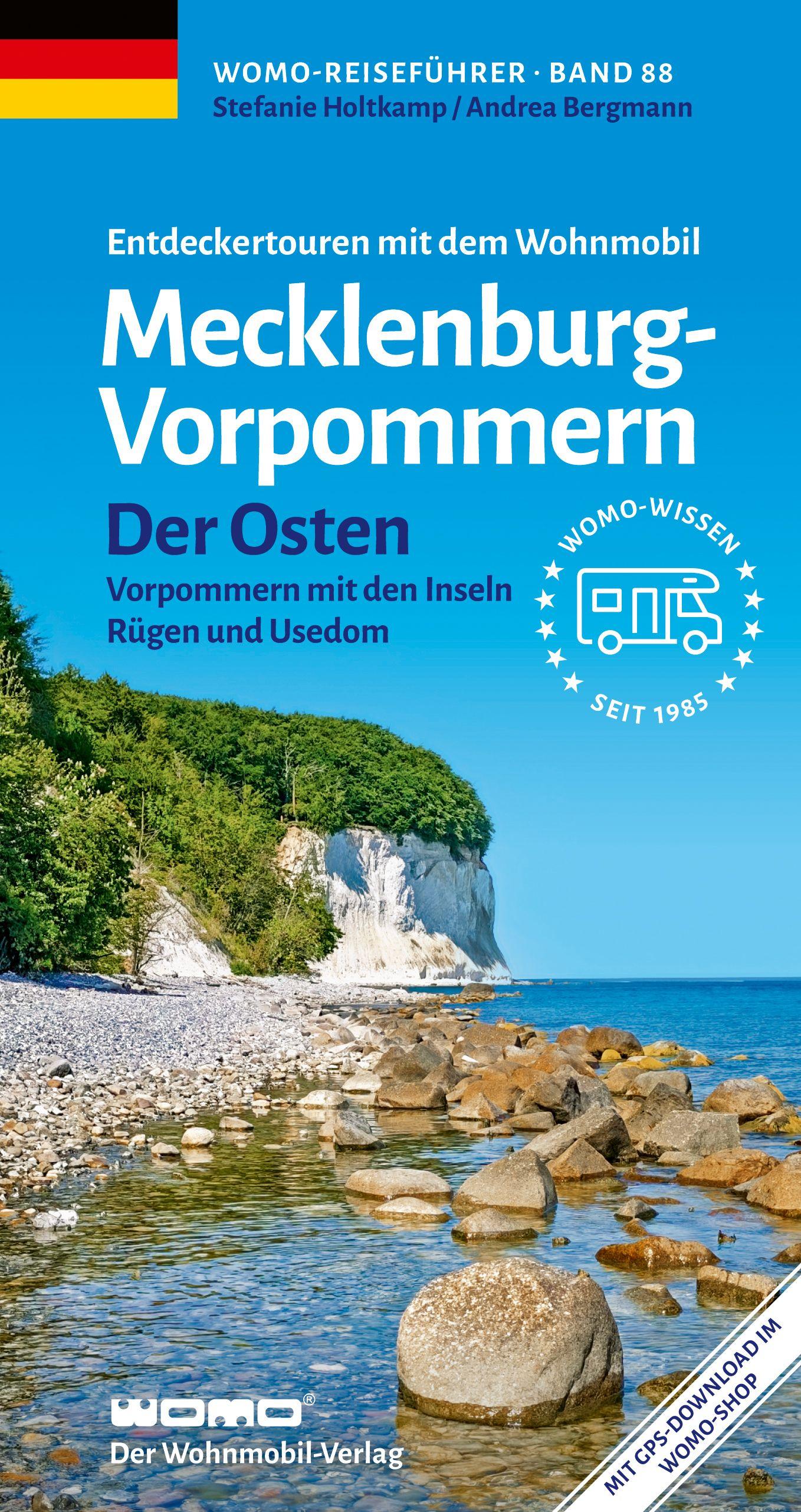 Vorderes Coverbild Entdeckertouren mit dem Wohnmobil Mecklenburg-Vorpommern Der Osten