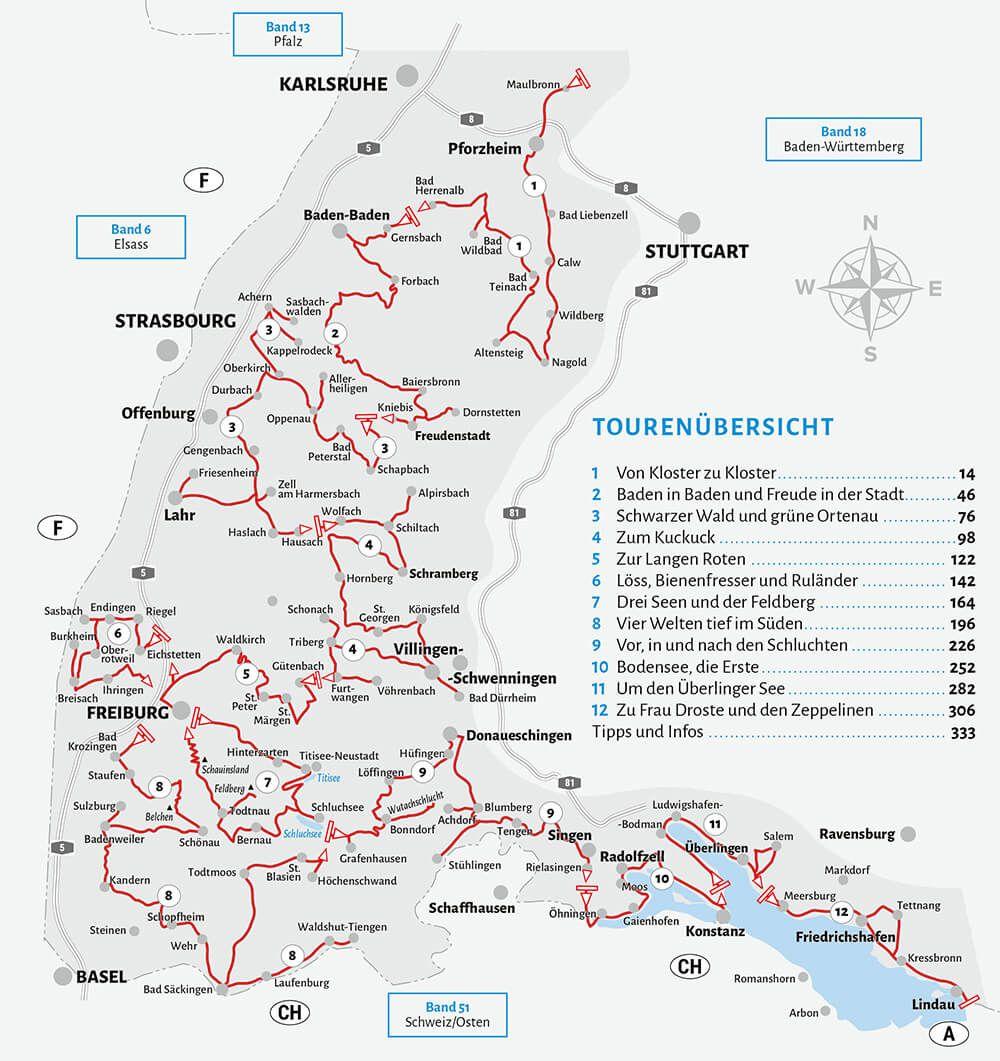 Beispielinhalt (Bild) Entdeckertouren mit dem Wohnmobil Schwarzwald und deutscher Bodensee