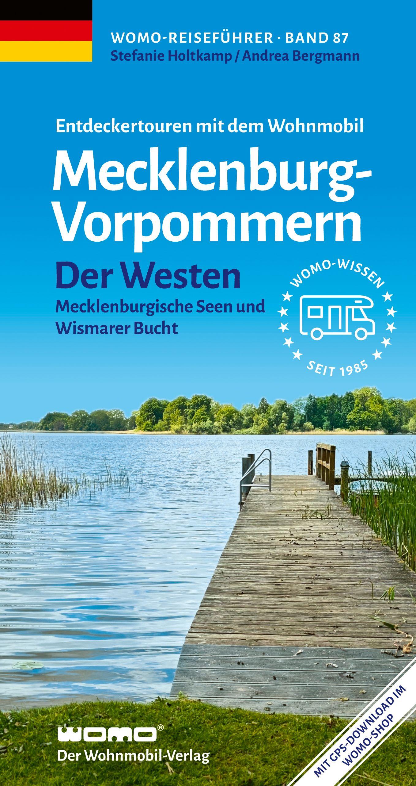 Vorderes Coverbild Entdeckertouren mit dem Wohnmobil Mecklenburg-Vorpommern Der Westen