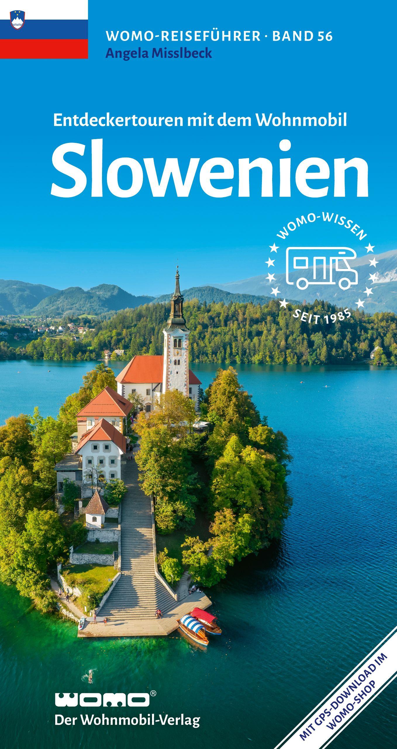 Vorderes Coverbild Entdeckertouren mit dem Wohnmobil Slowenien