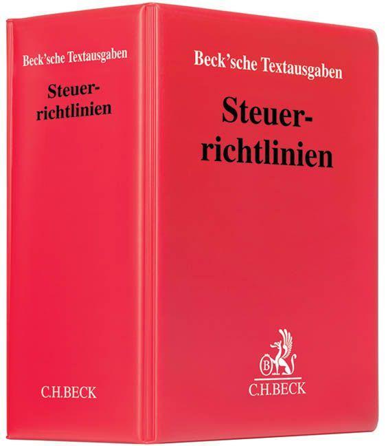 Vorderes Coverbild Steuerrichtlinien (mit Fortsetzungsnotierung). Inkl. 197. Ergänzungslieferung