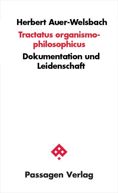 Vorderes Coverbild Tractatus organismo-philosophicus