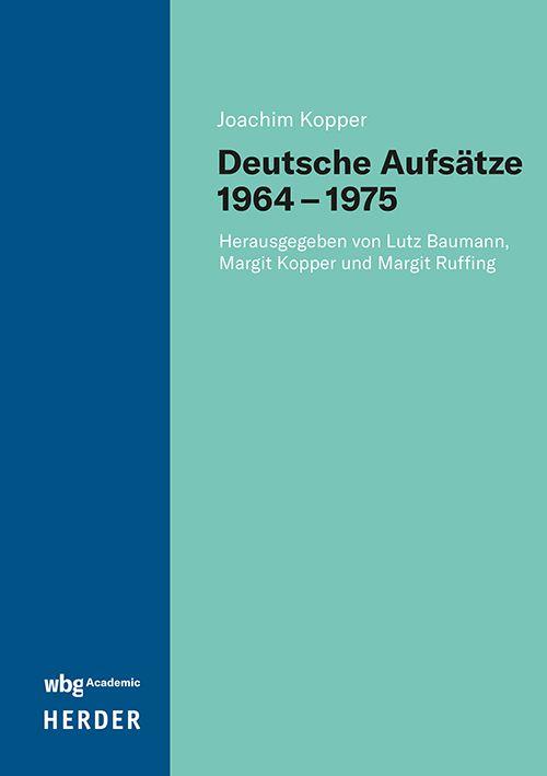 Vorderes Coverbild Deutsche Aufsätze 1964-1974