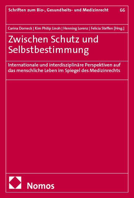 Vorderes Coverbild Zwischen Schutz und Selbstbestimmung