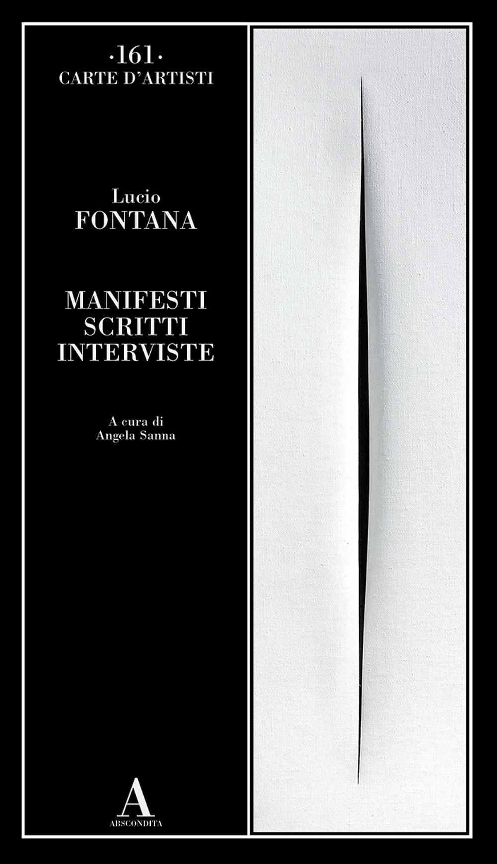 Vorderes Coverbild Manifesti scritti interviste
