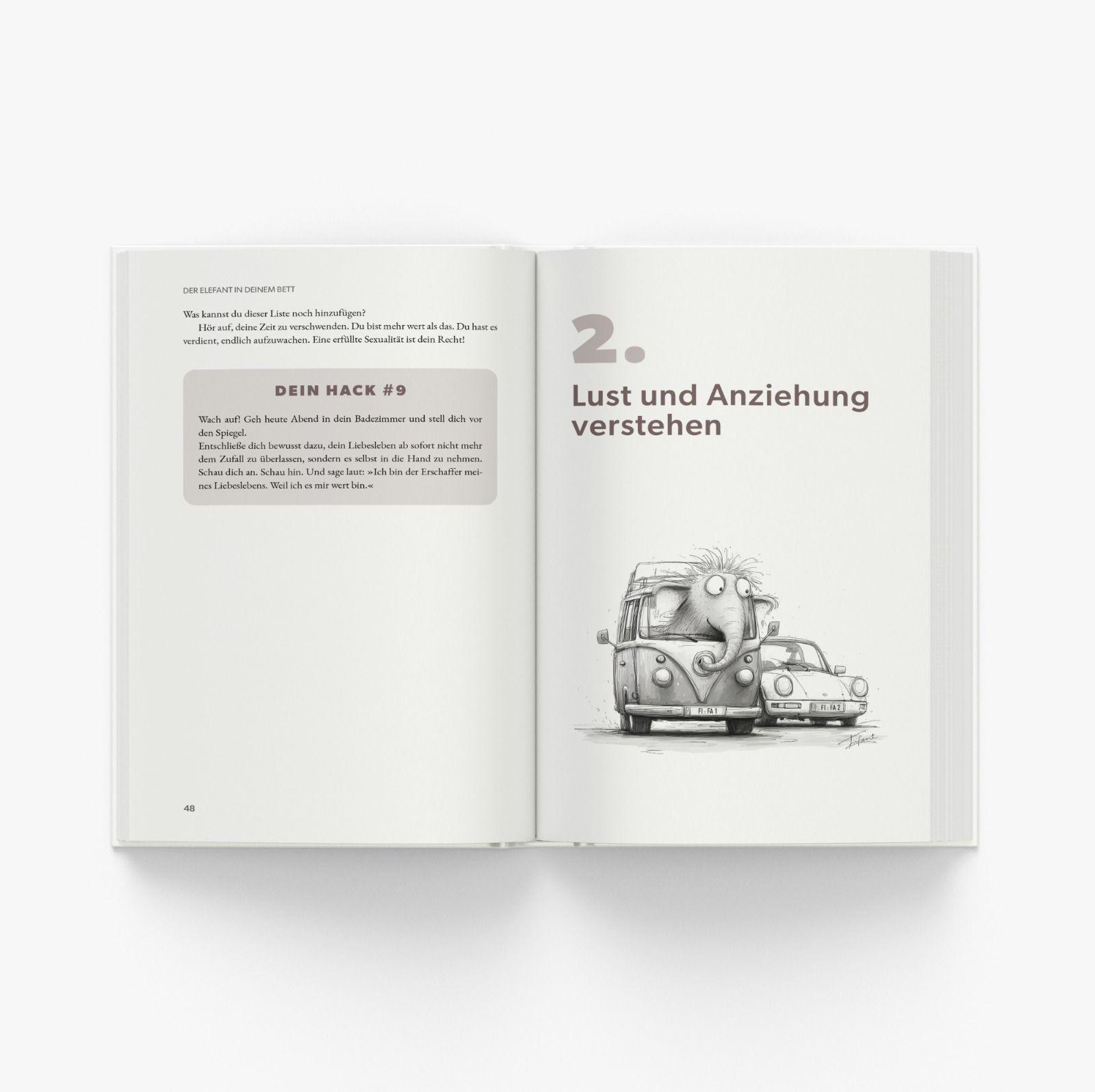 Beispielinhalt (Bild) Der Elefant in deinem Bett