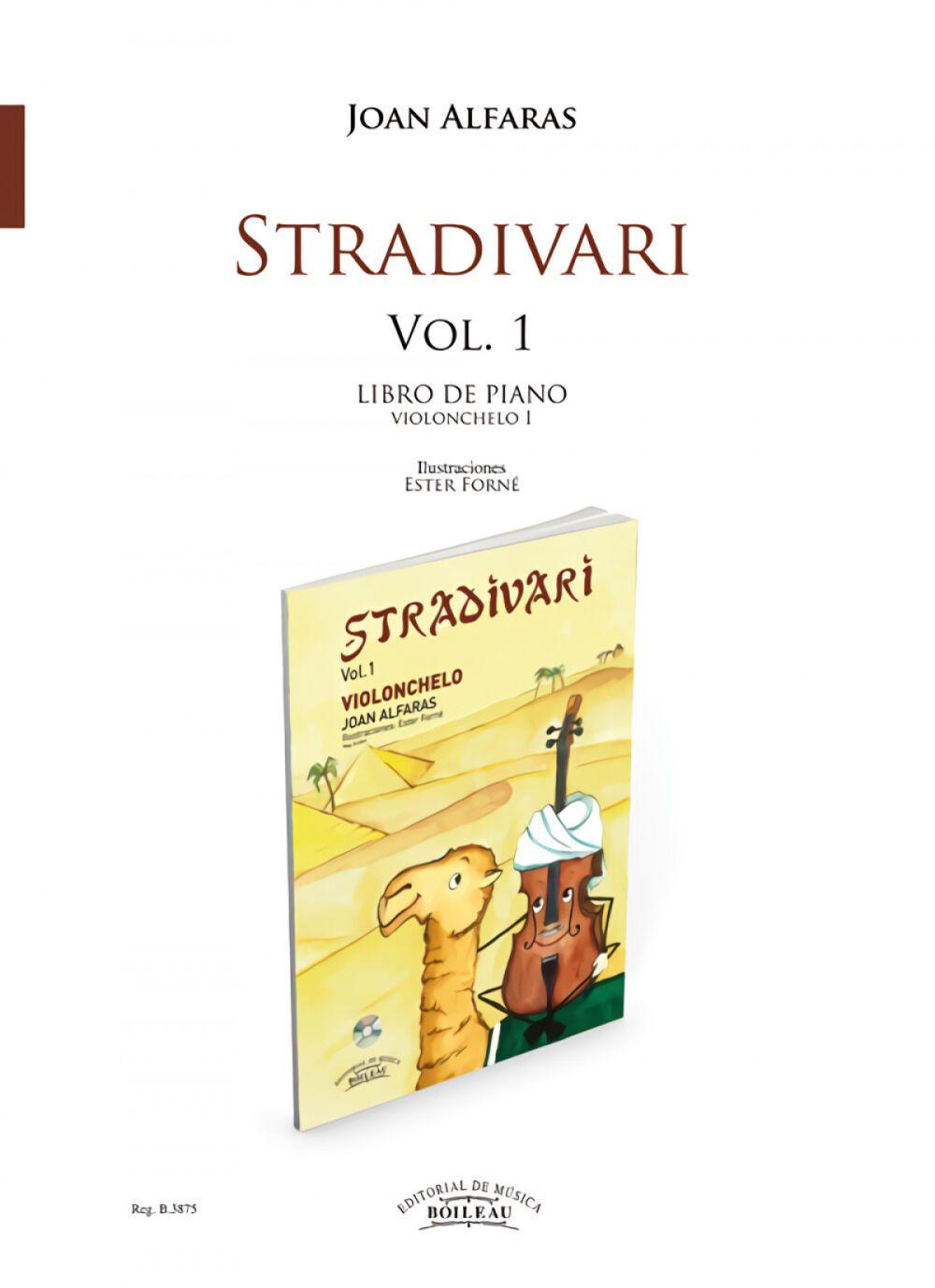 Beispielinhalt (Bild) Stradivari - Violonchelo y piano. Vol. 1