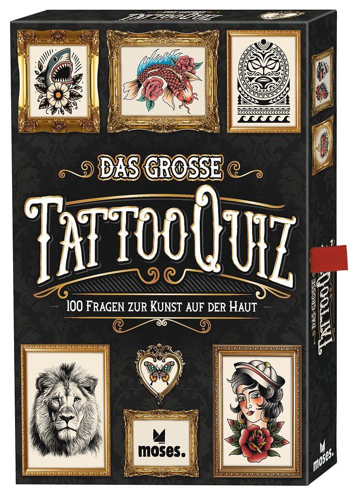 Vorderes Coverbild Das große Tattoo Quiz