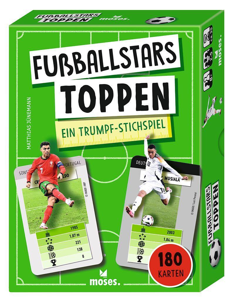 Vorderes Coverbild Fußballstars Toppen