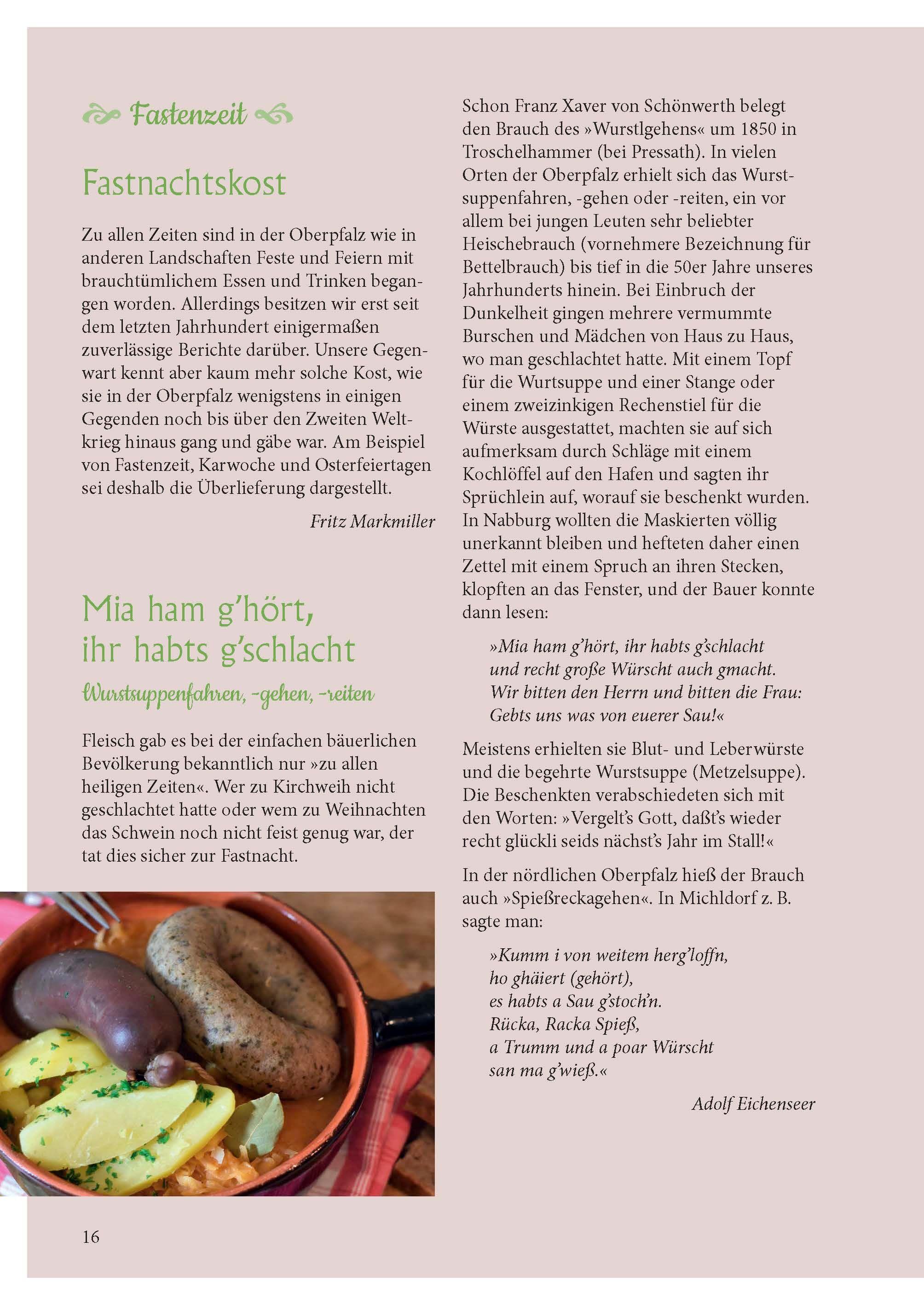 Beispielinhalt (Bild) Schuxn, Schoitln, Schlosserboum