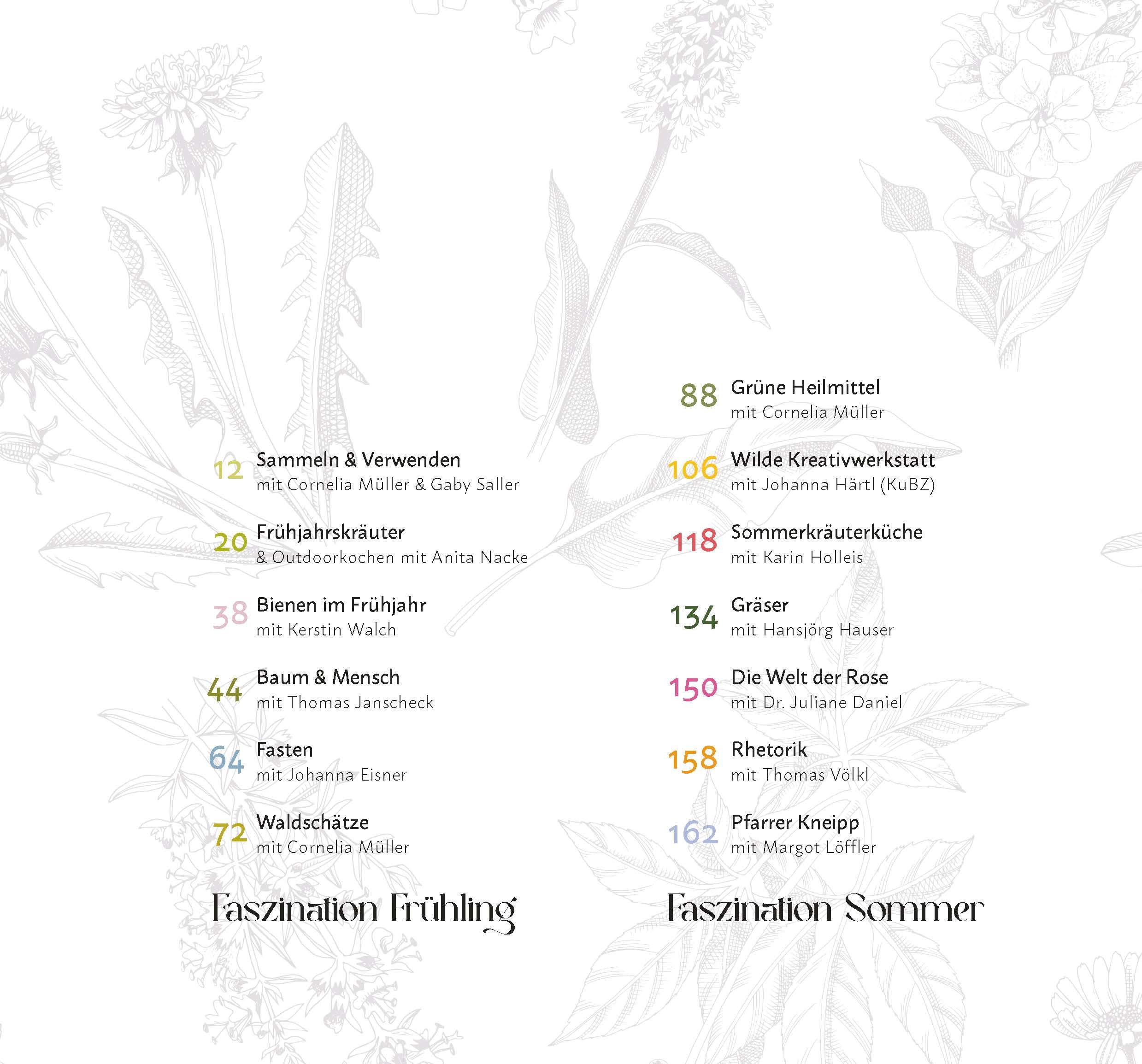 Beispielinhalt (Bild) Faszination Wildkräuter