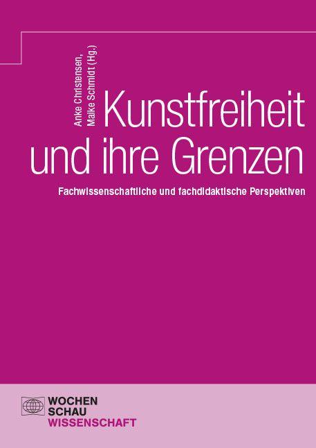 Vorderes Coverbild Kunstfreiheit und ihre Grenzen