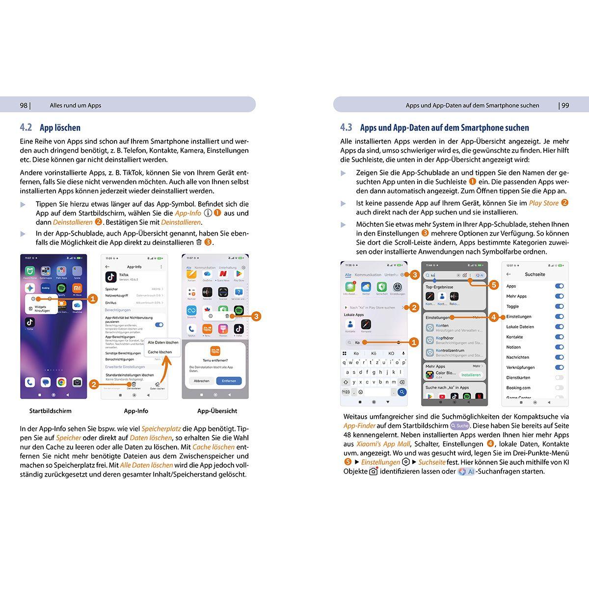 Beispielinhalt (Bild) Xiaomi, Redmi & POCO - Der schnelle Einstieg in HyperOS 3