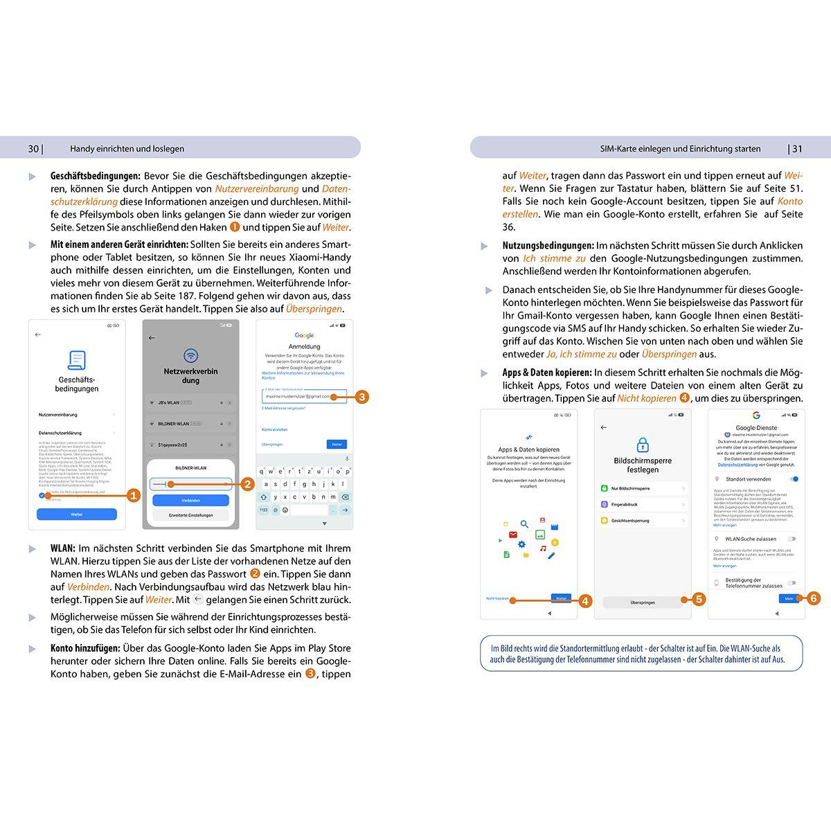 Beispielinhalt (Bild) Xiaomi, Redmi & POCO - Der schnelle Einstieg in HyperOS 3