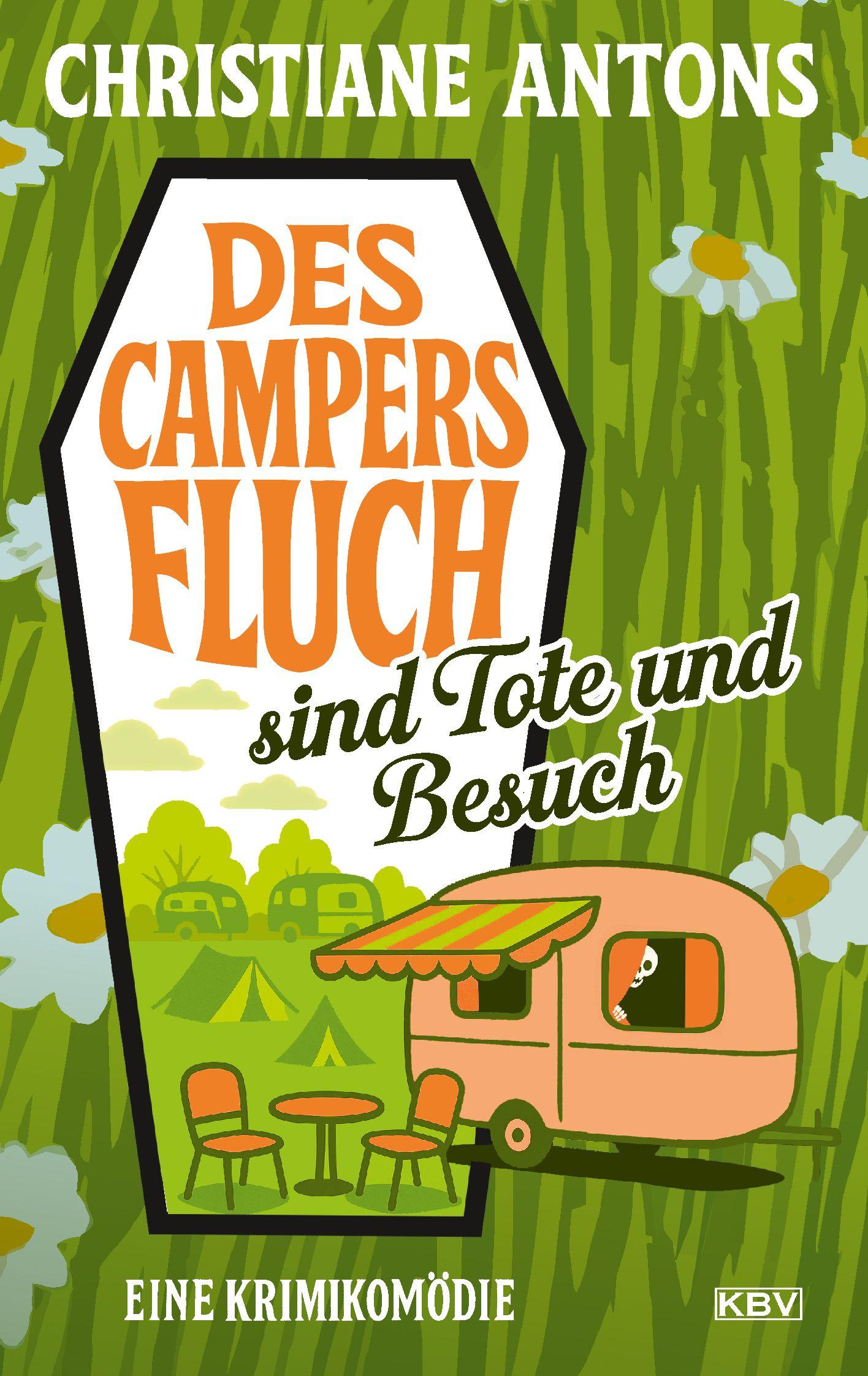 Vorderes Coverbild Des Campers Fluch sind Tote und Besuch