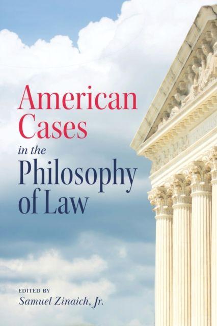 Vorderes Coverbild American Cases in the Philosophy of Law