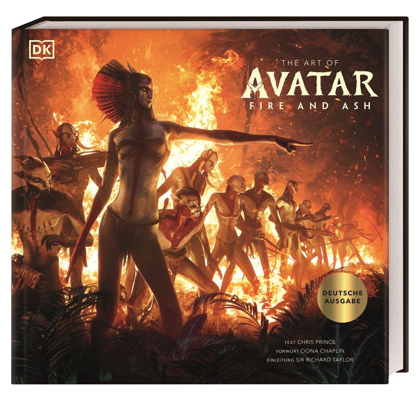 Vorderes Coverbild The Art of Avatar Fire and Ash