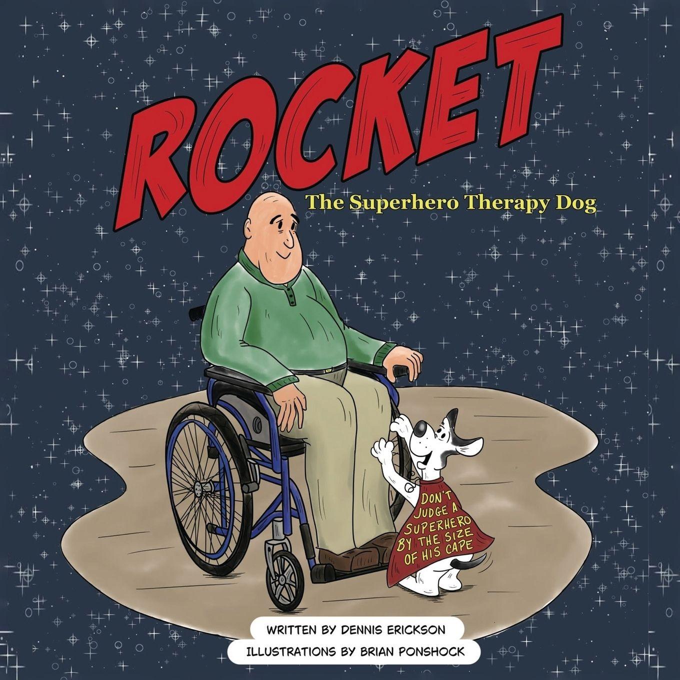Vorderes Coverbild Rocket the Superhero Therapy Dog