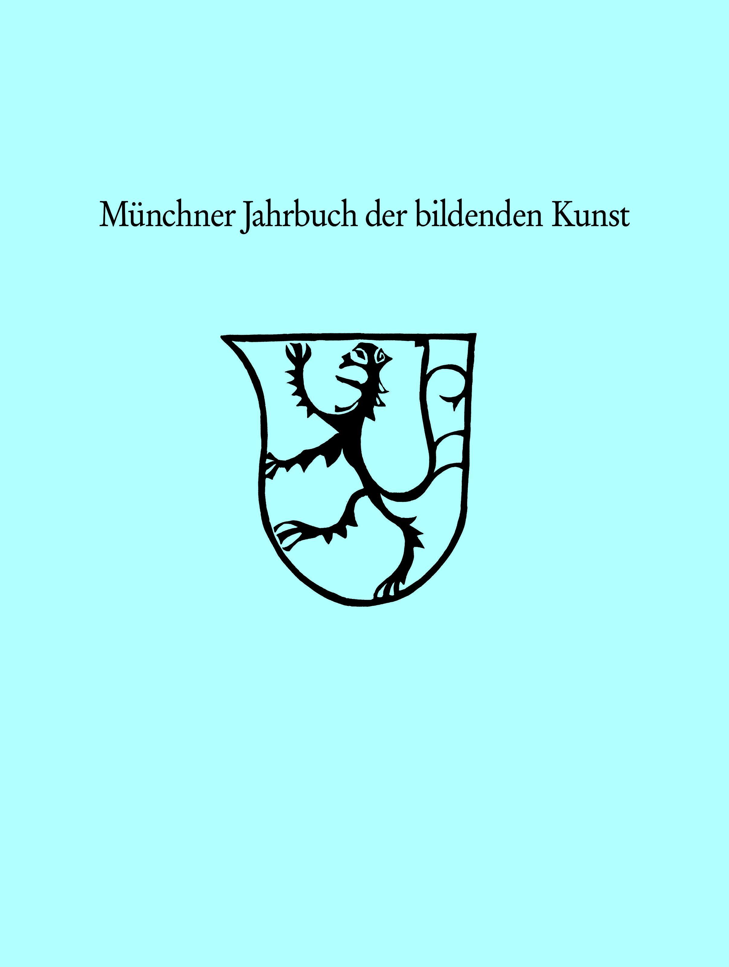 Vorderes Coverbild Münchner Jahrbuch der bildenden Kunst 2024